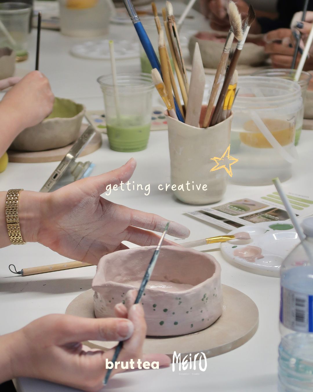 Matcha & Clay Workshop | Matcha Tasting & Matcha Bowl Pottery