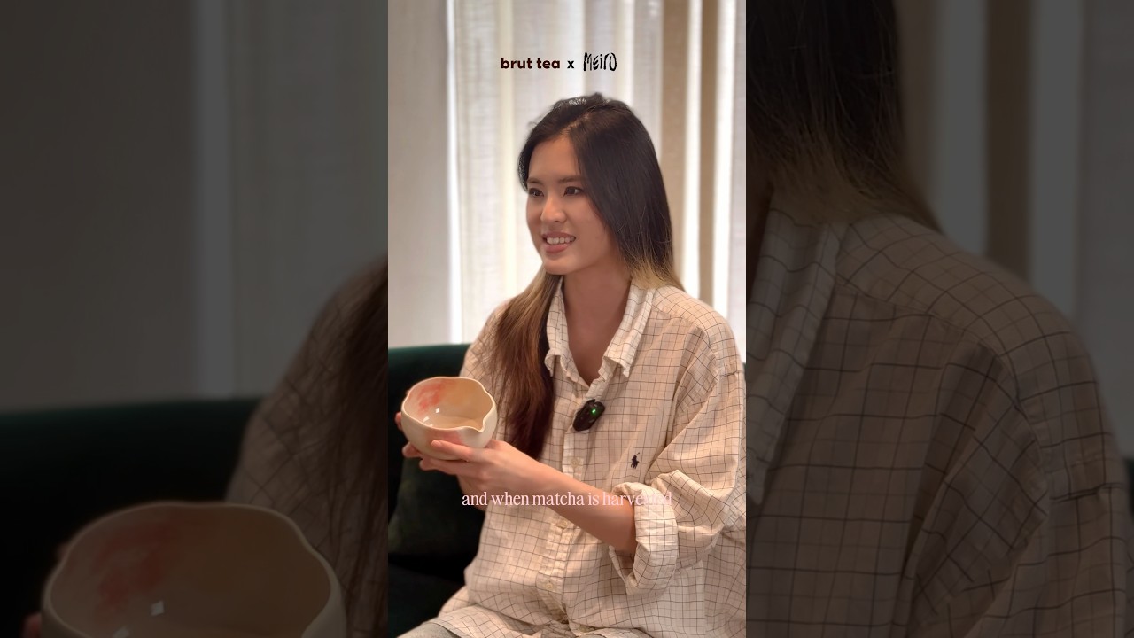 Limited Stock: brut tea × Meiro Ceramics Handcrafted Petal-Shaped Chawan