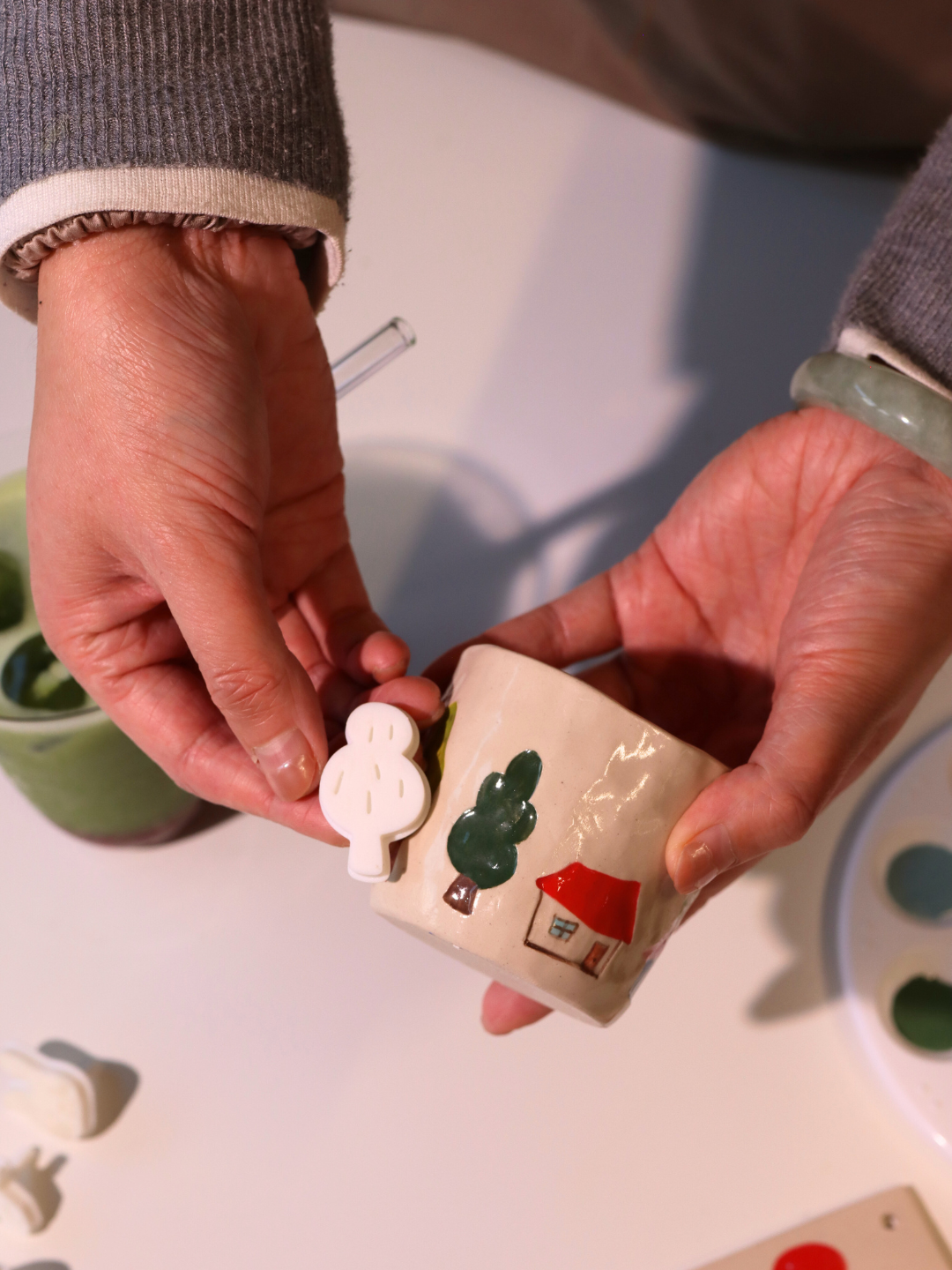 Matcha Meets Clay: Matcha Barista Experience & “Stamp it out” Pottery Class