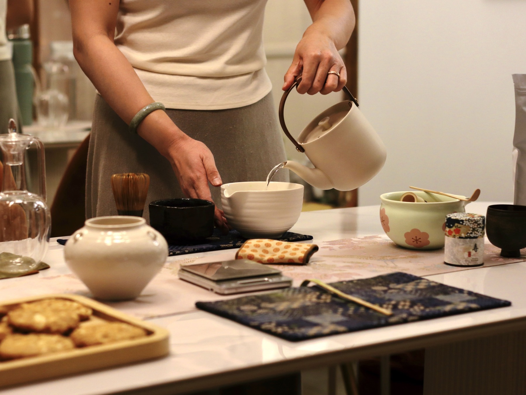 Chawan Matcha Bowl – 500ml with Pouring Spout
