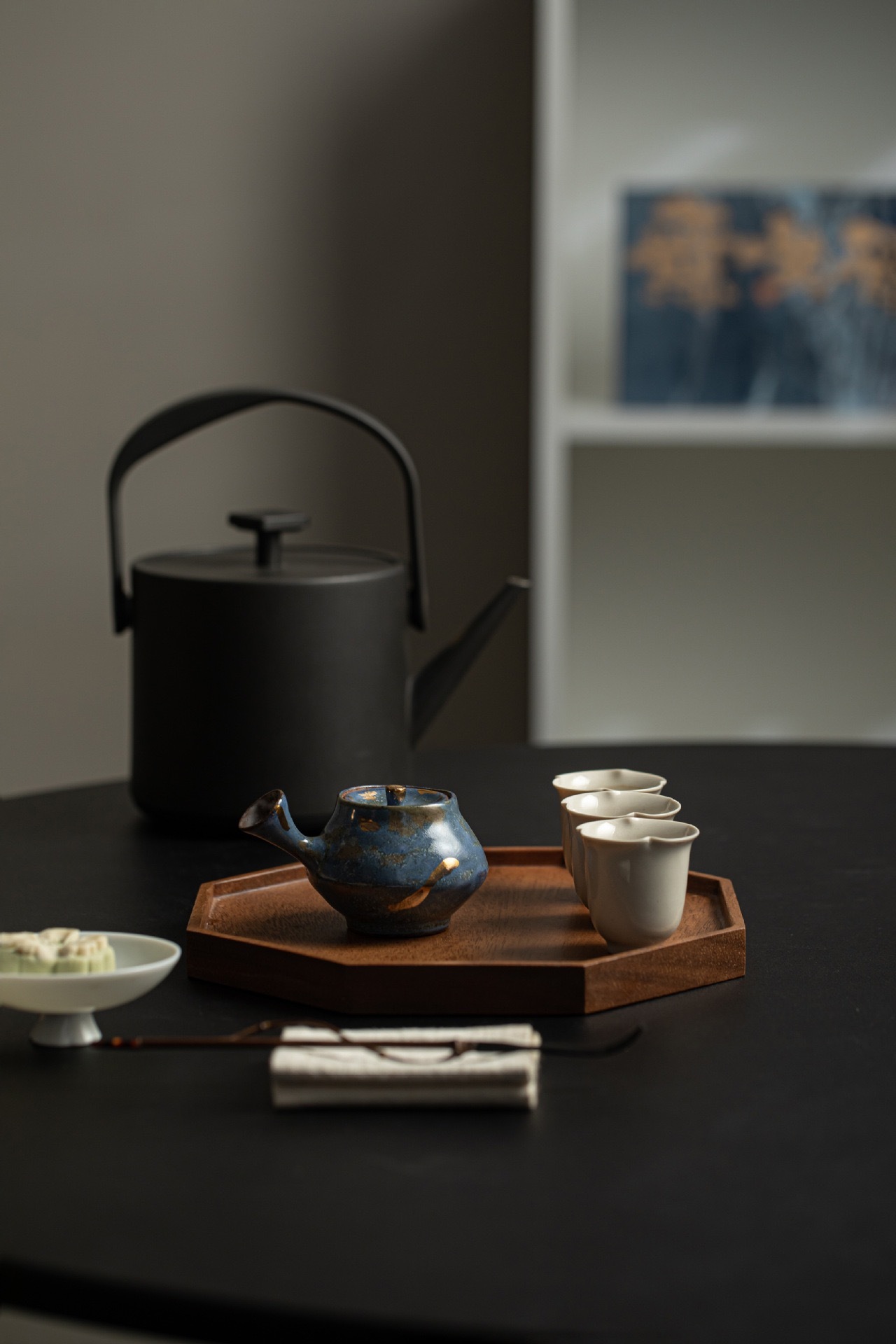 Handmade Ceramic Tea Set Gift Set | Teapot x1 + Tea Cups x3