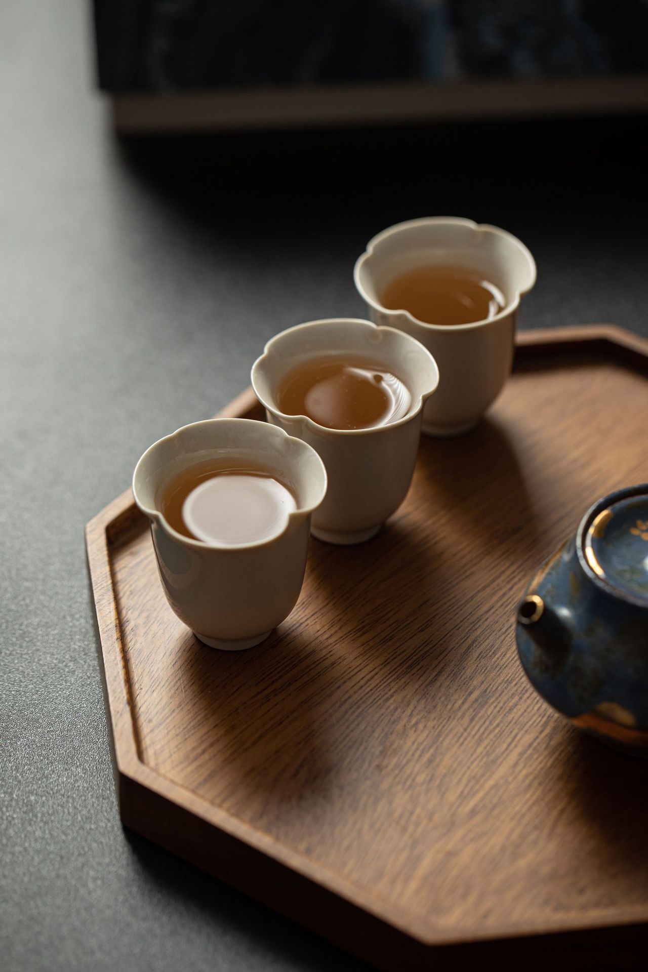 Handmade Ceramic Tea Set Gift Set | Teapot x1 + Tea Cups x3