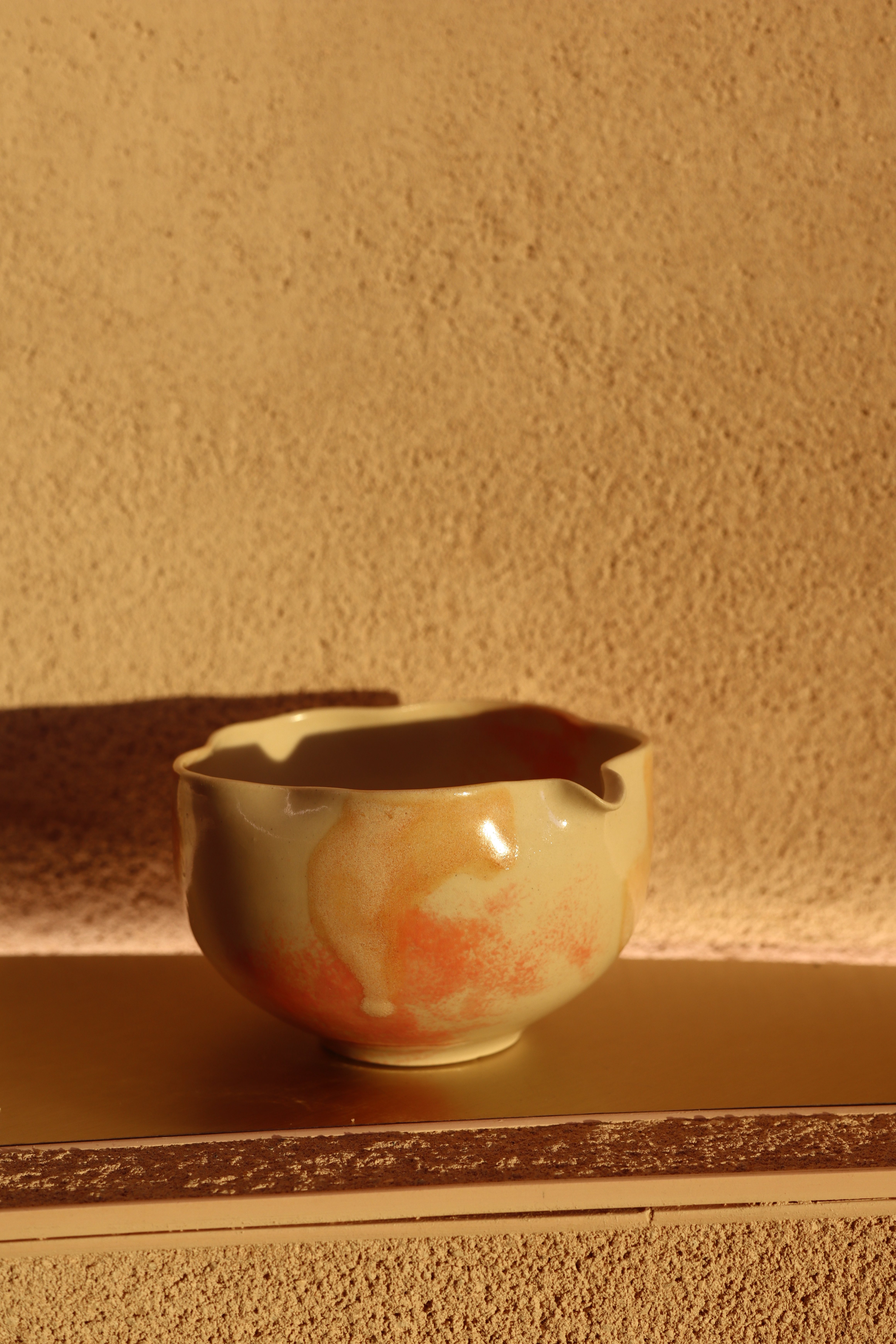 Limited Stock: brut tea × Meiro Ceramics Handcrafted Petal-Shaped Chawan