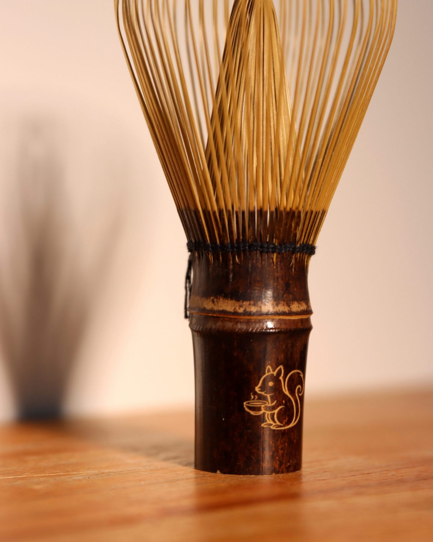 "Shin" Purple Bamboo Chasen — Handcrafted Matcha Whisk