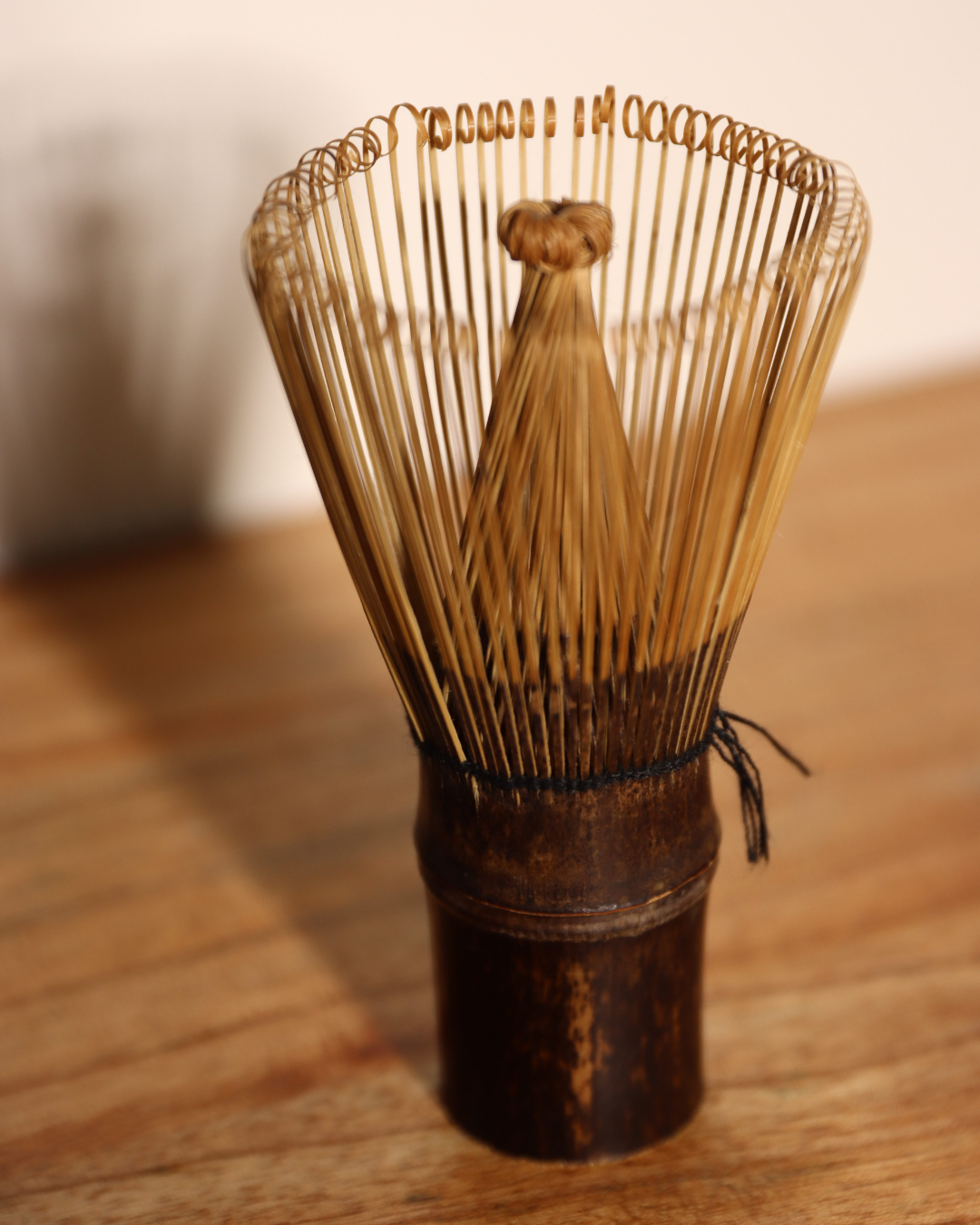 Purple Bamboo Matcha Whisk – 100 Prongs | Handmade Chasen