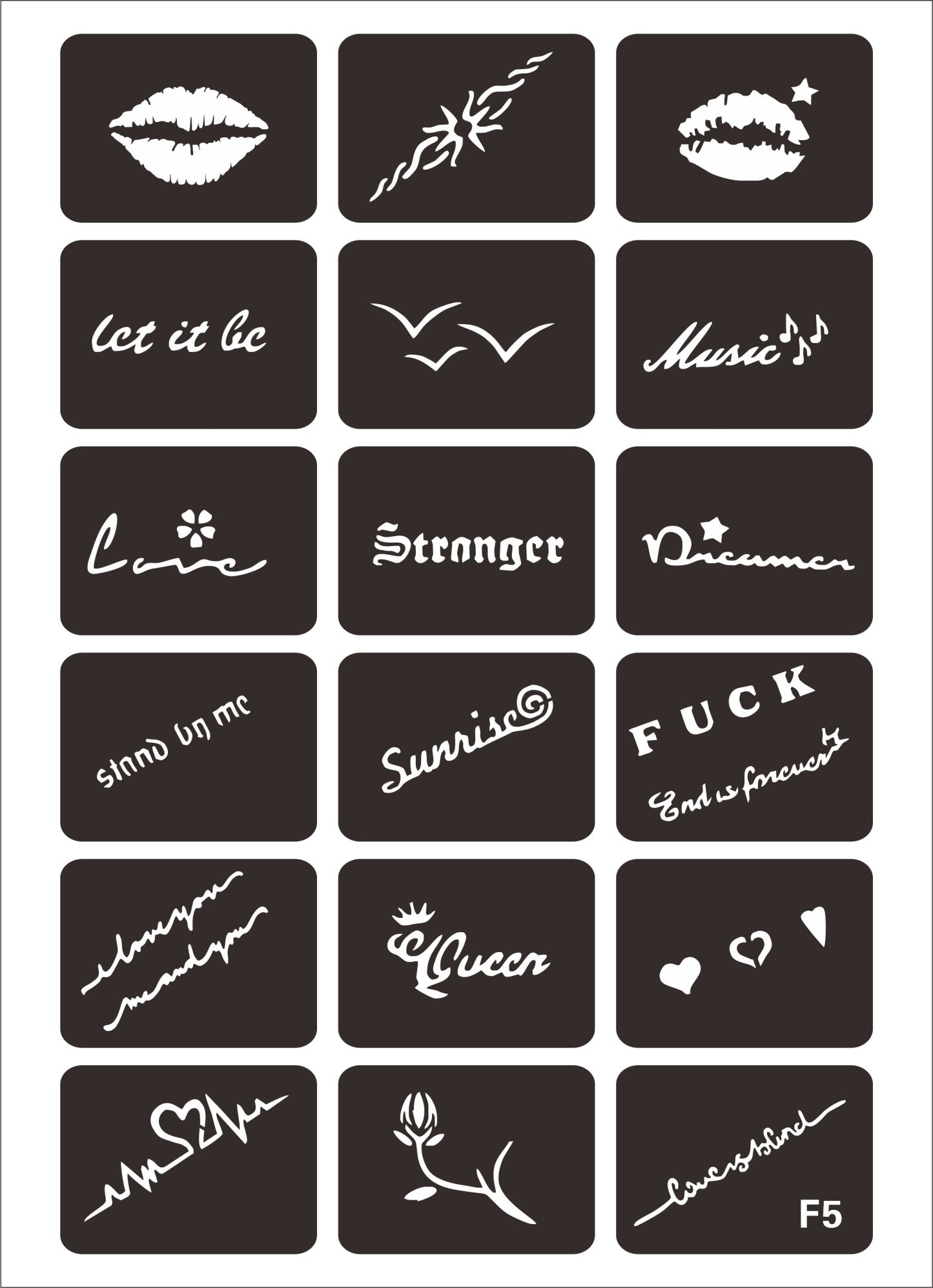 Font Type Tattoo -01