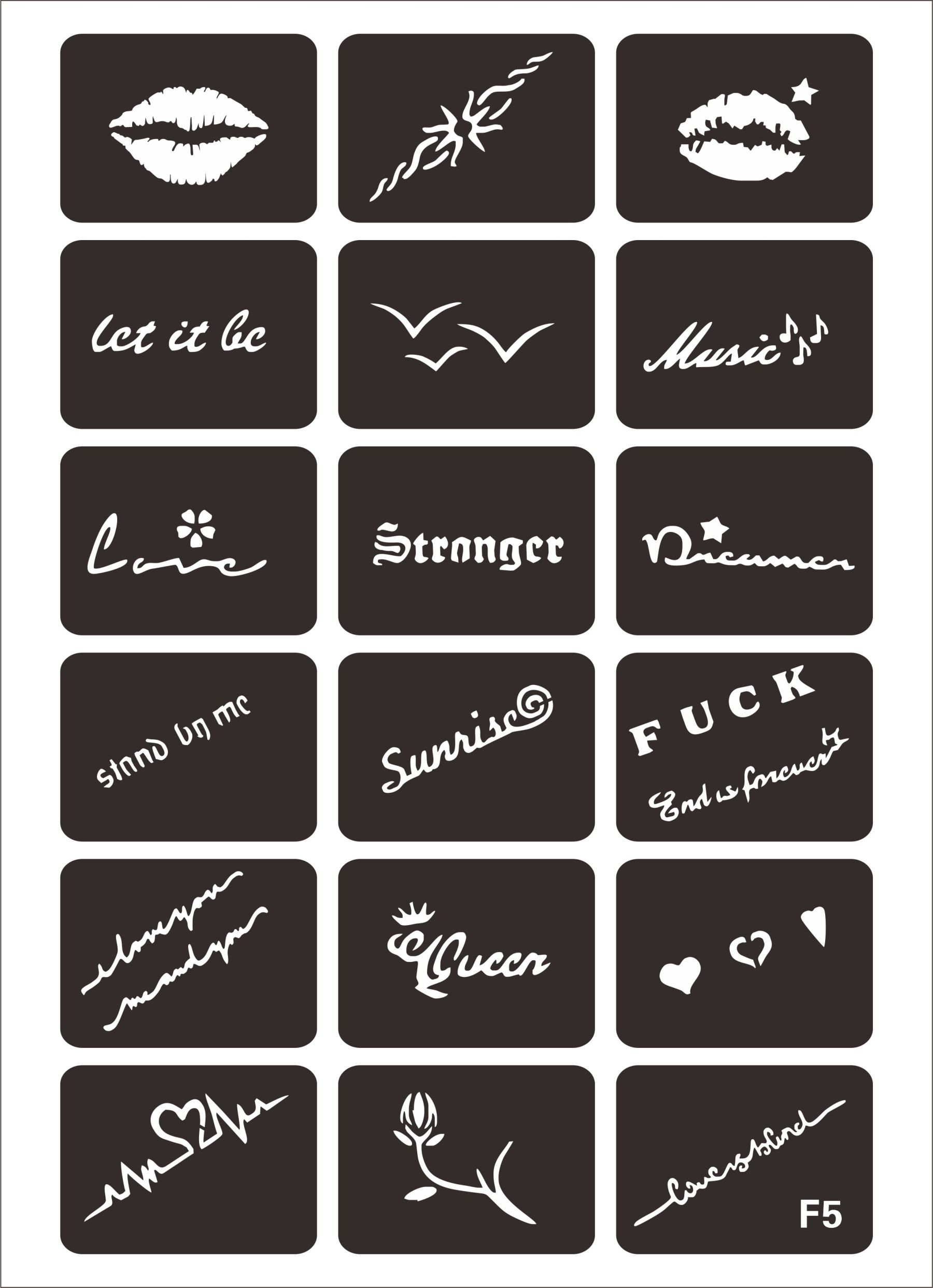 Font Type Tattoo -01