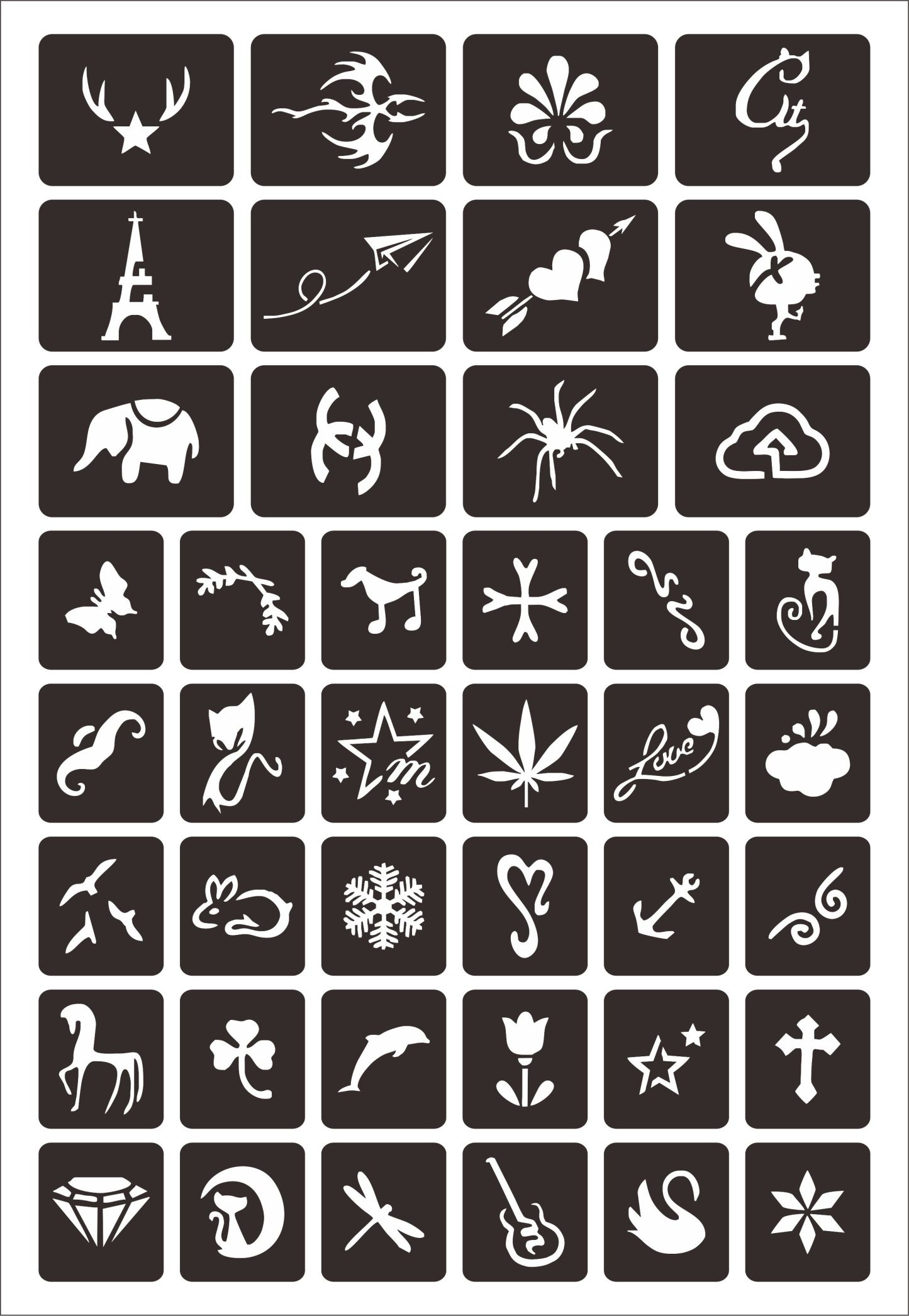 Flora and Fauna Tattoo -01