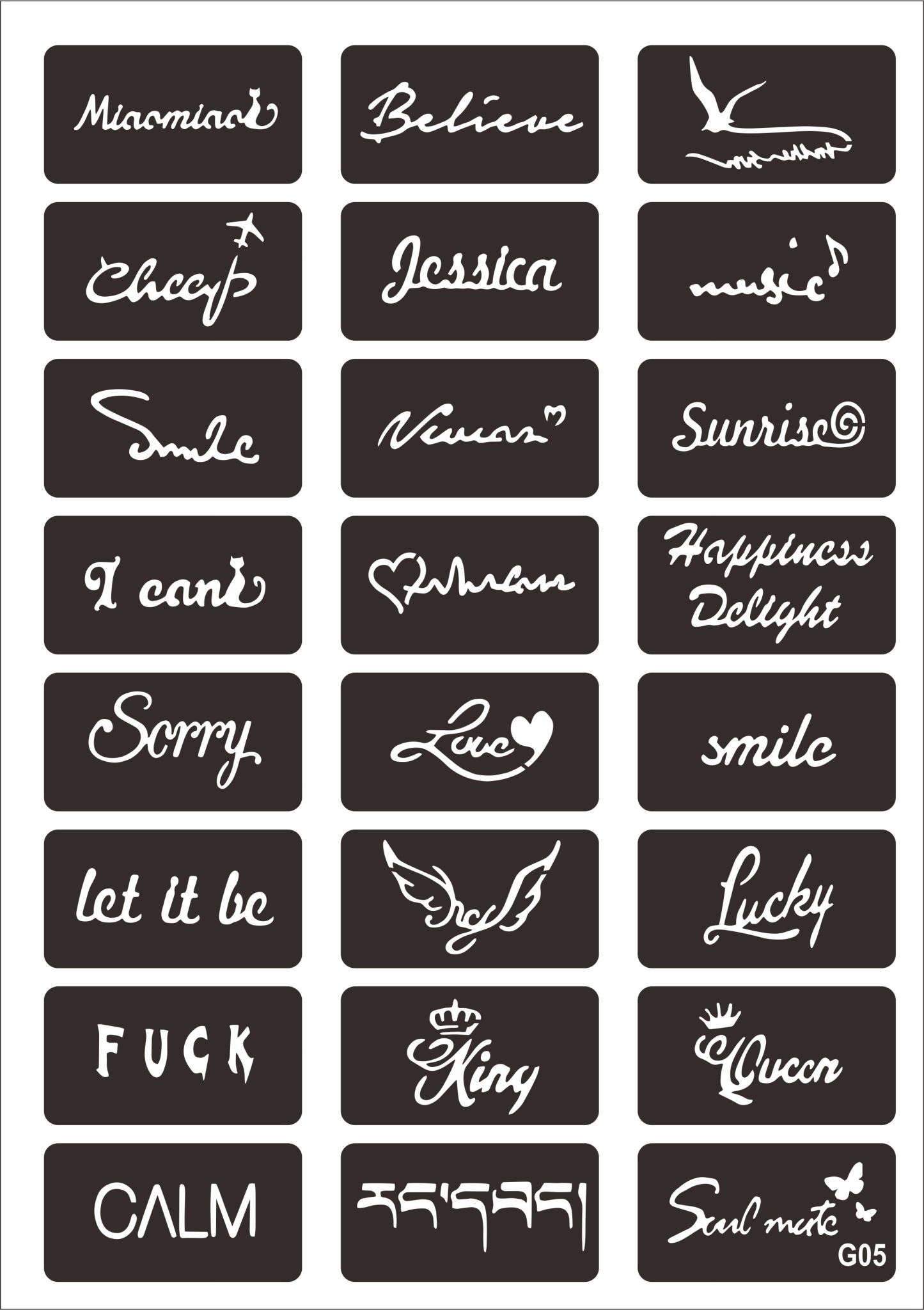 Font Type Tattoo -02