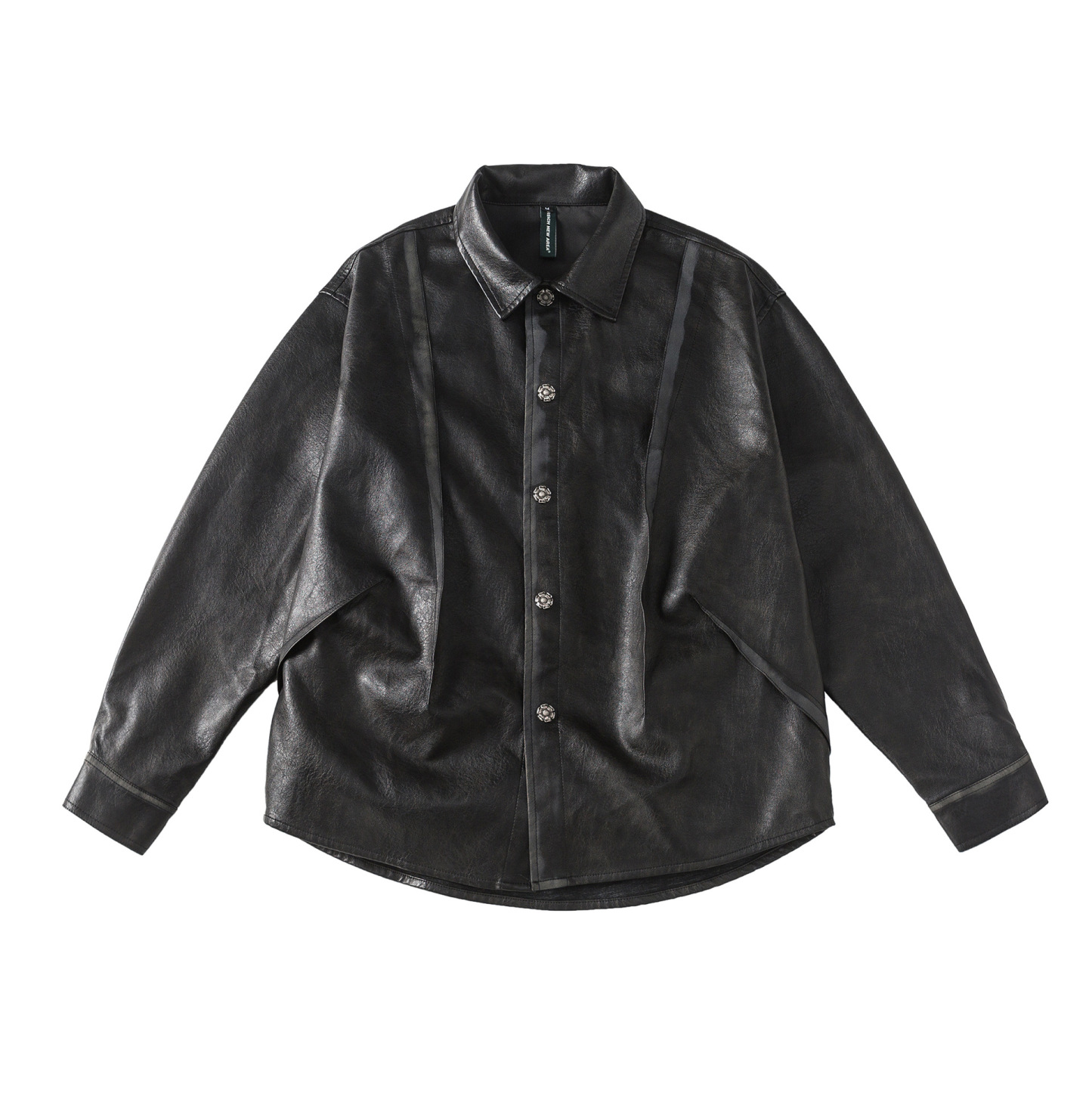 American Vintage Couple's Leather Shirt Coat Jacket