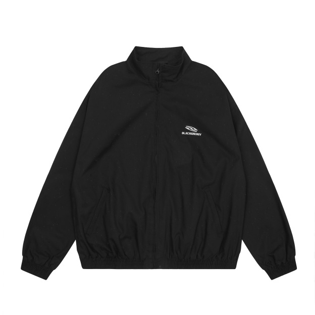 American Vintage Embroidery Simple Couple Jacket Coat