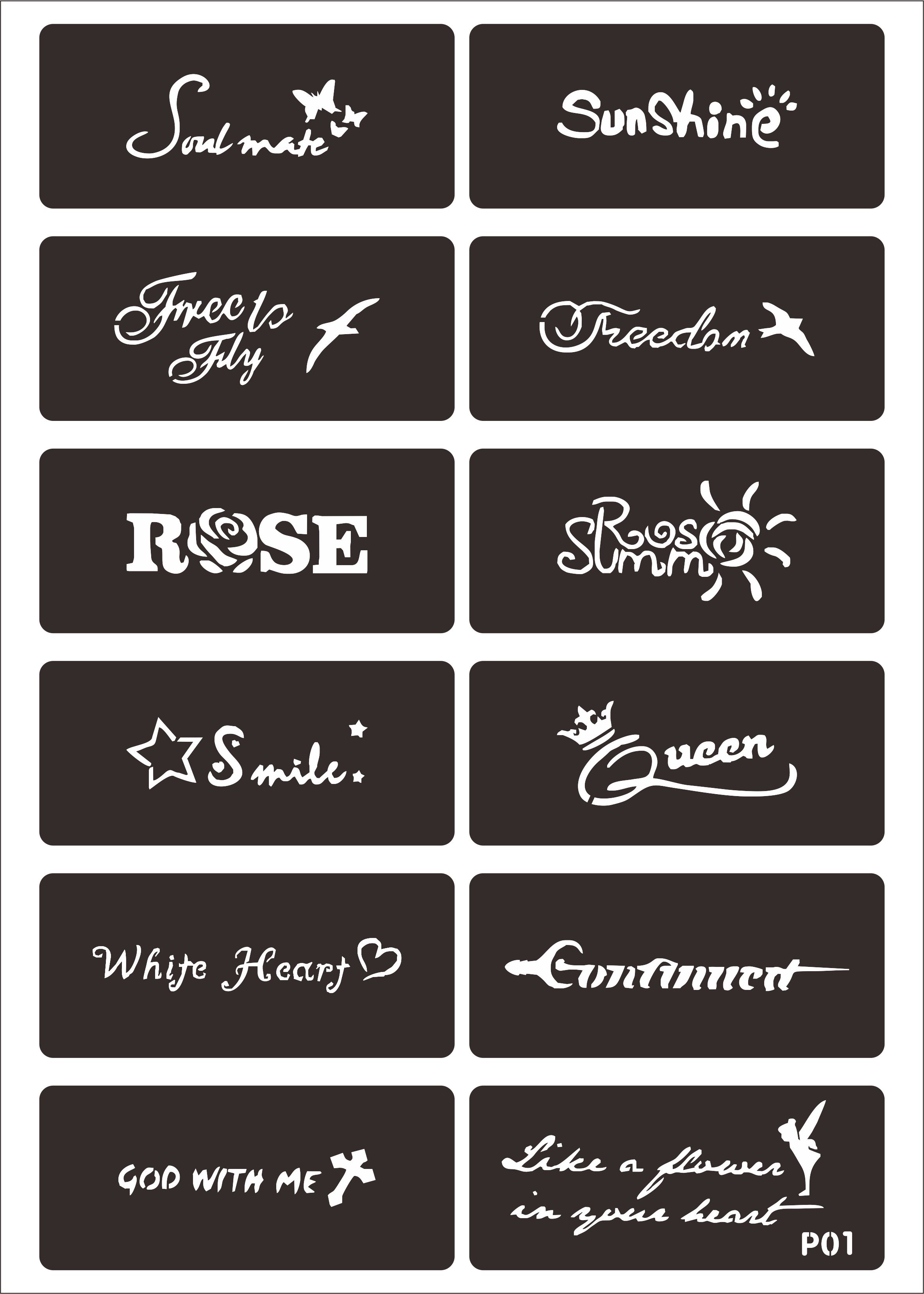 Font Type Tattoo -03