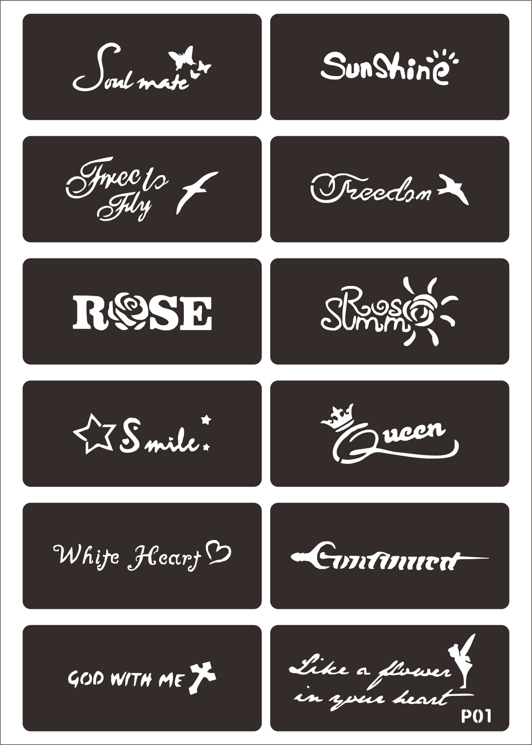 Font Type Tattoo -03