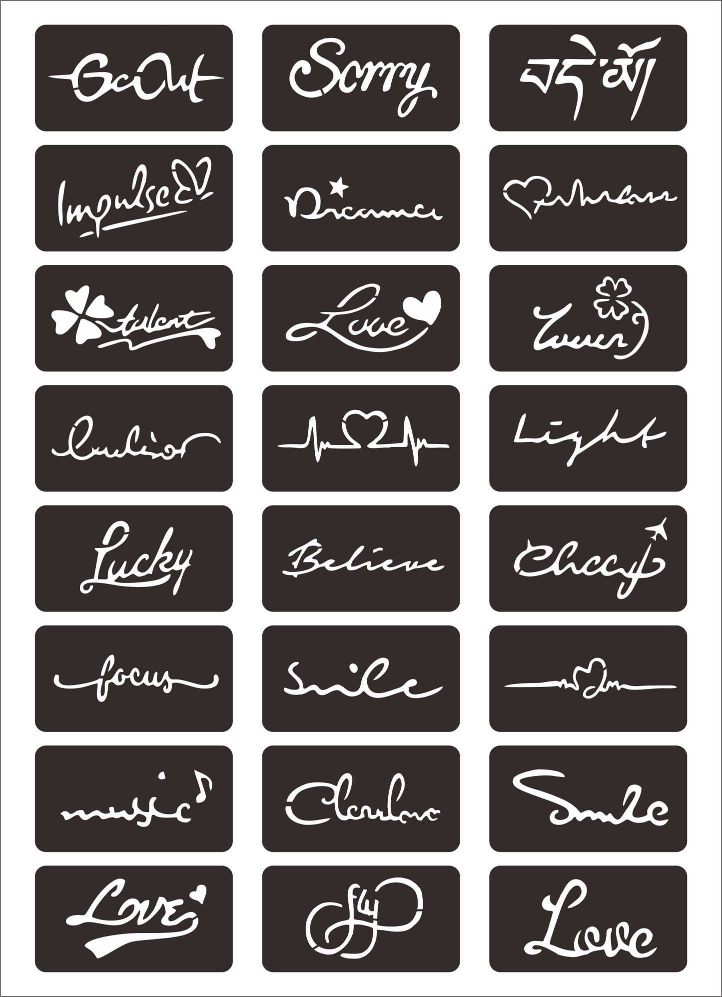 Font Type Tattoo -04