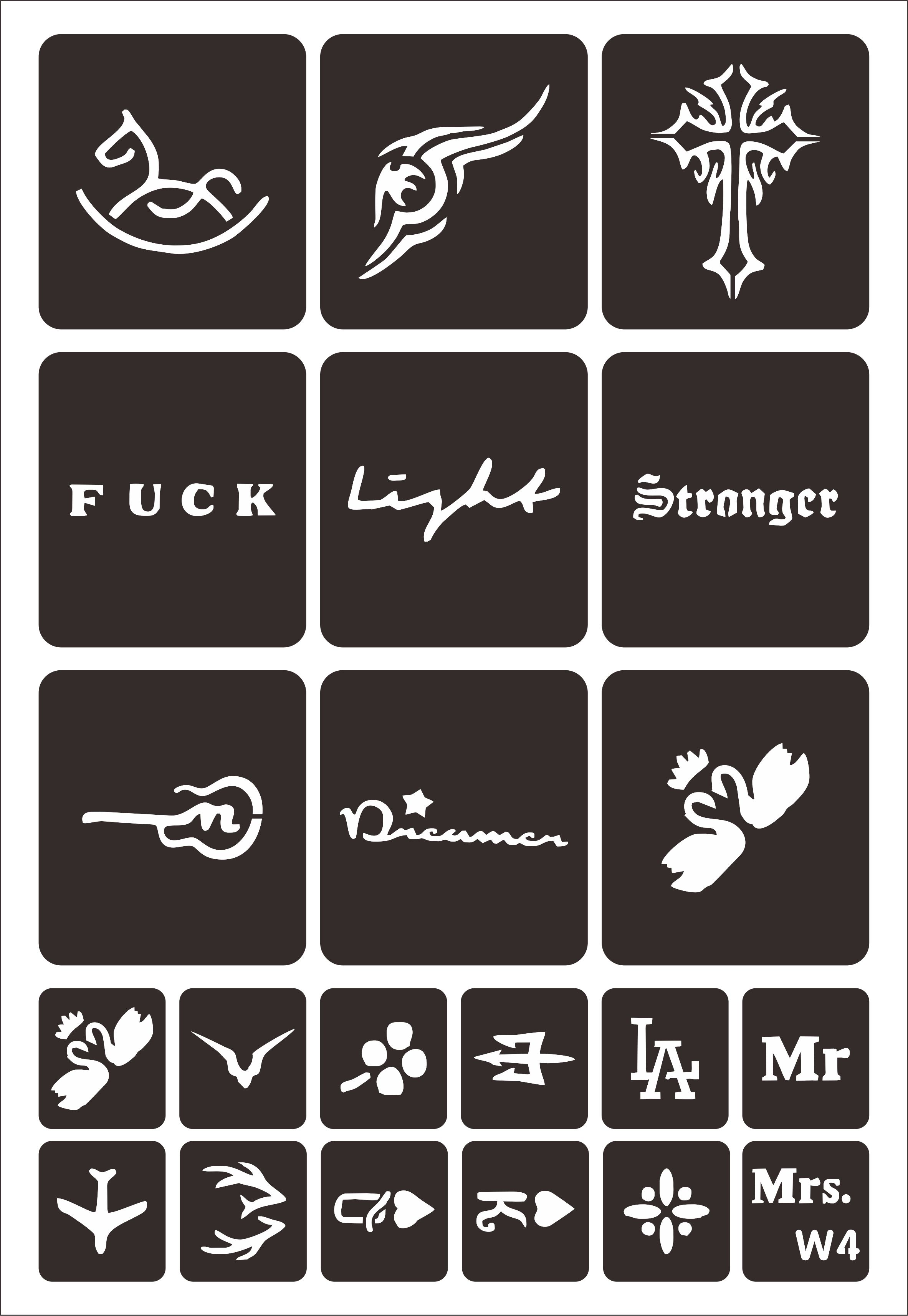 Font Type Tattoo -11