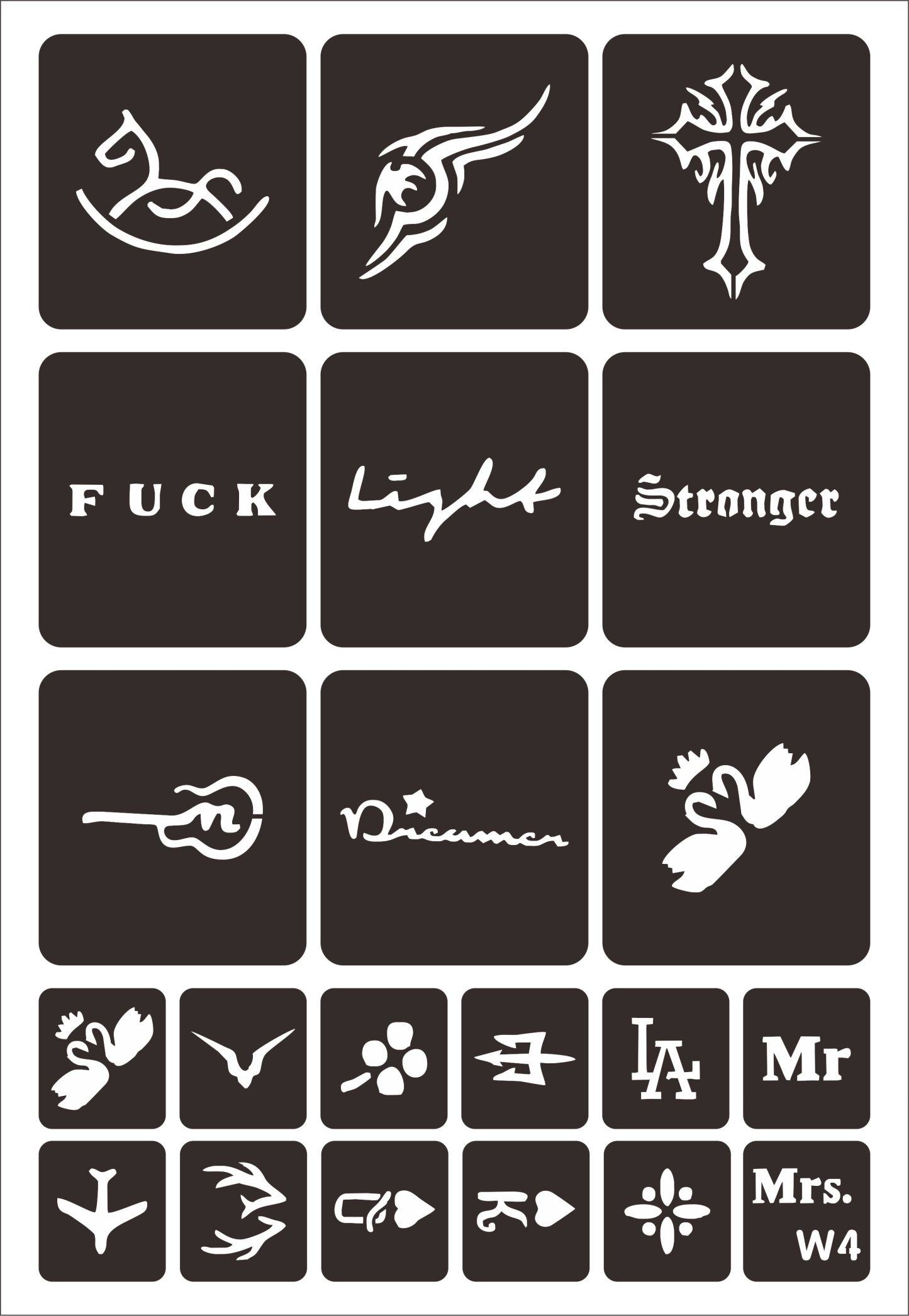 Font Type Tattoo -11