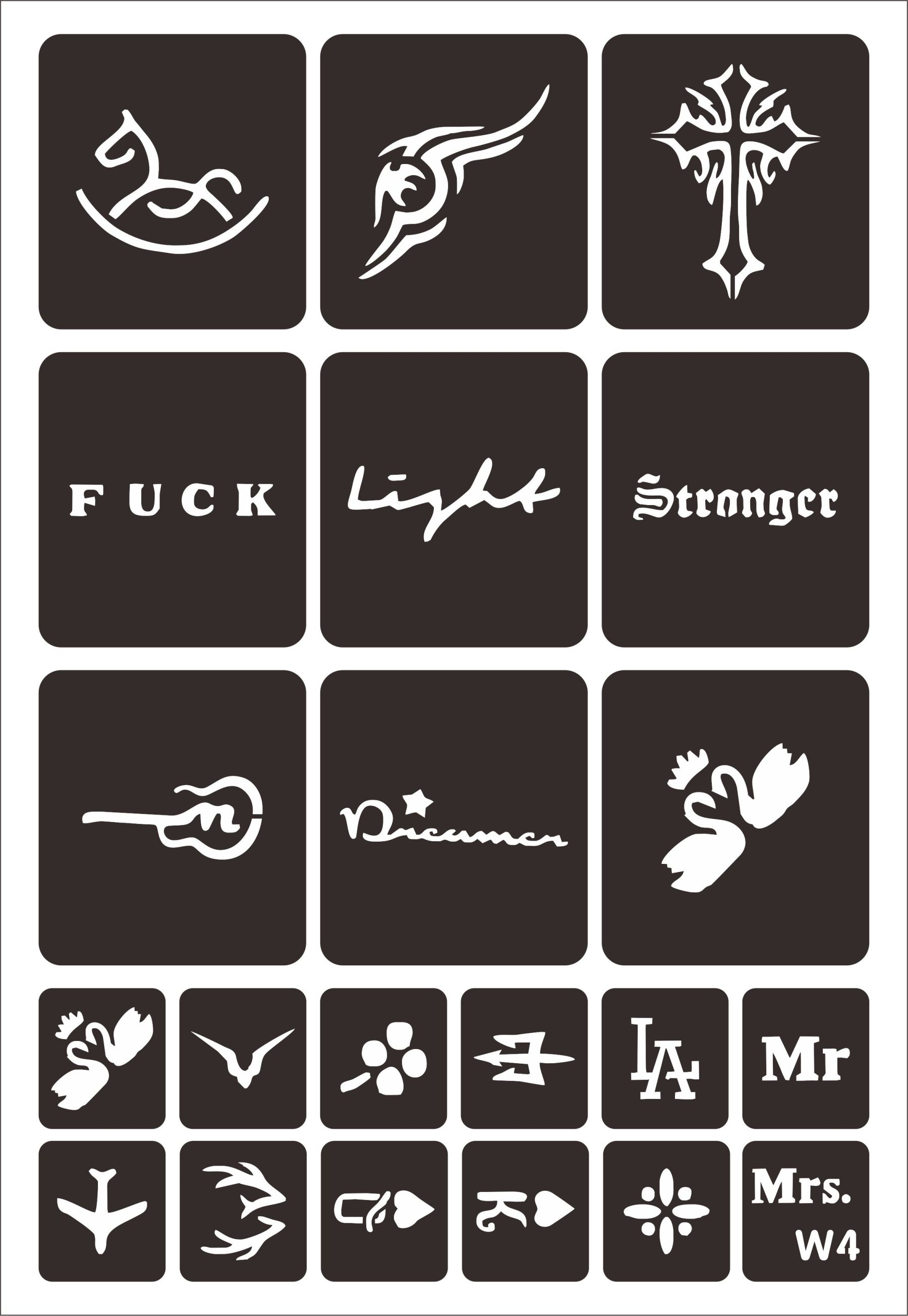 Font Type Tattoo -11