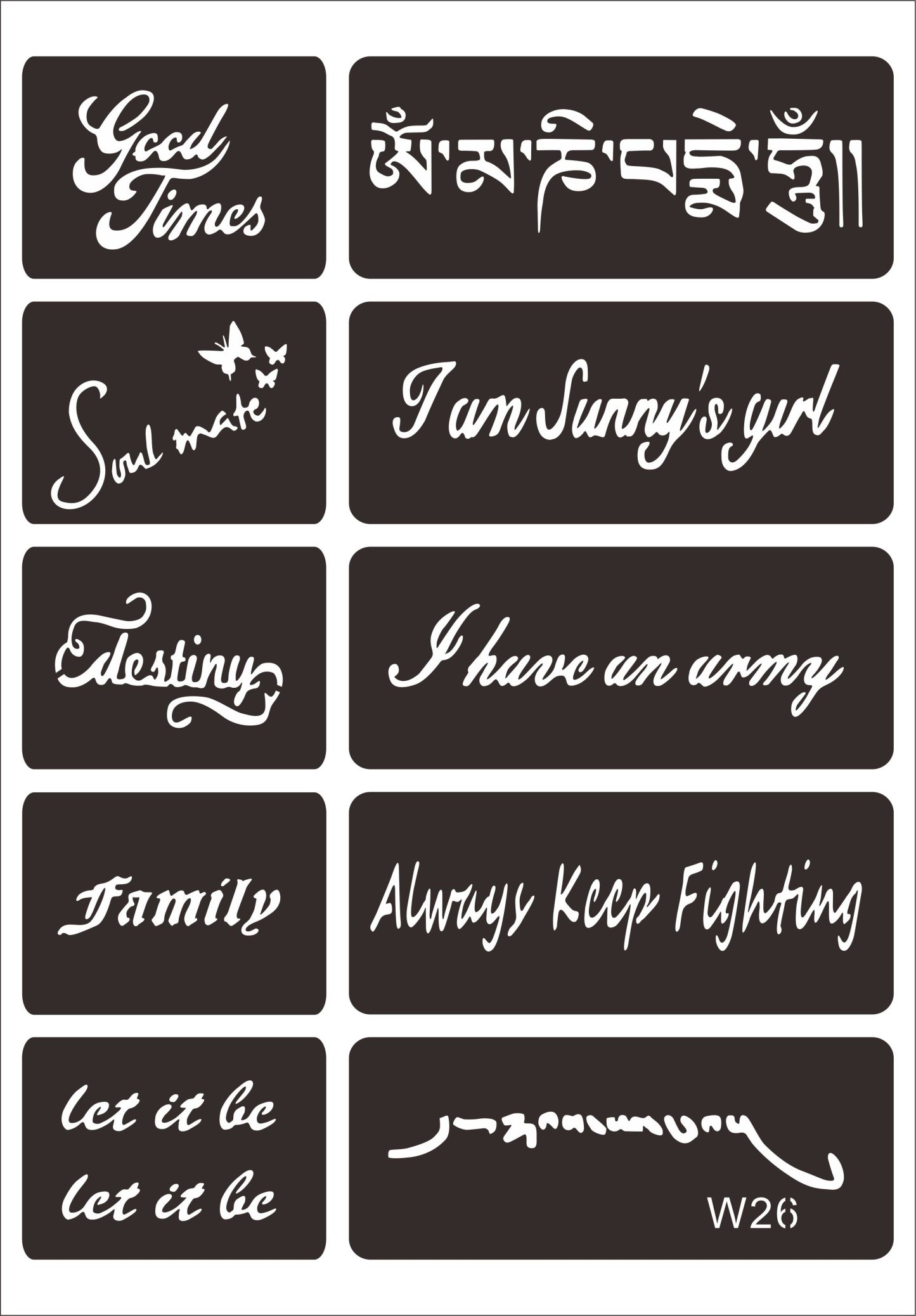 Font Type Tattoo -06