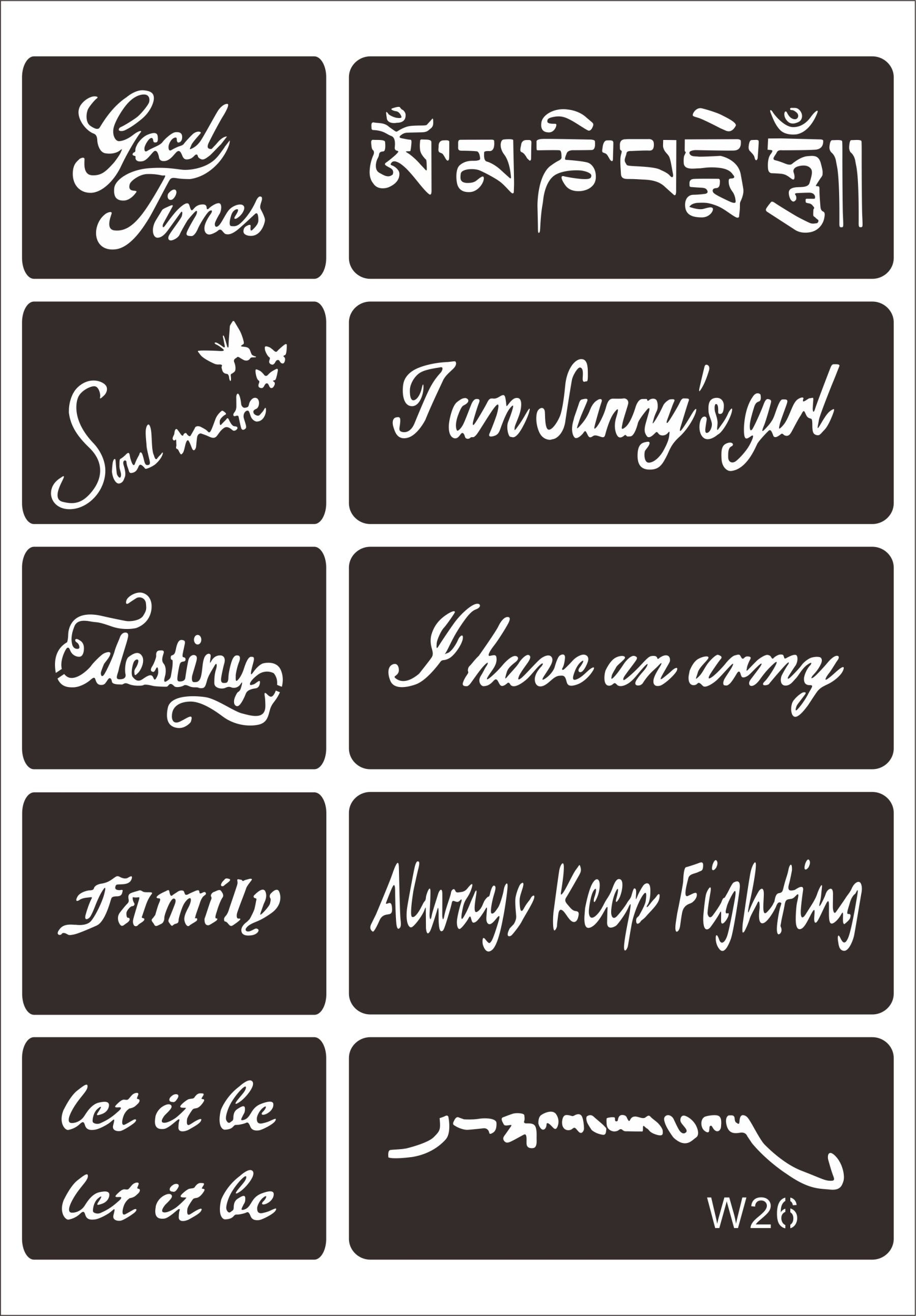 Font Type Tattoo -06