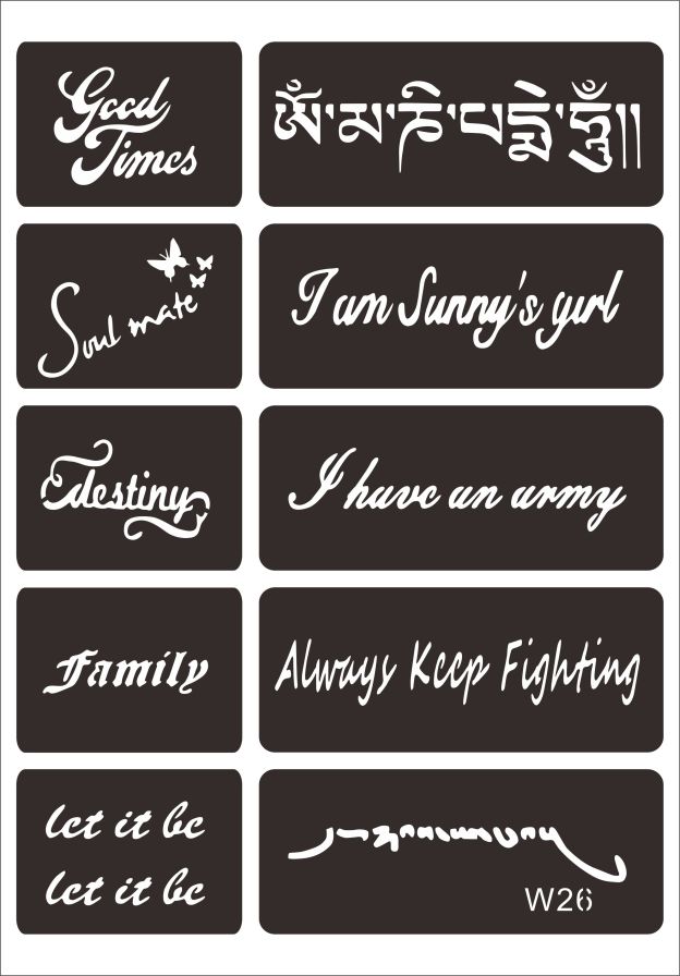 Font Type Tattoo -06