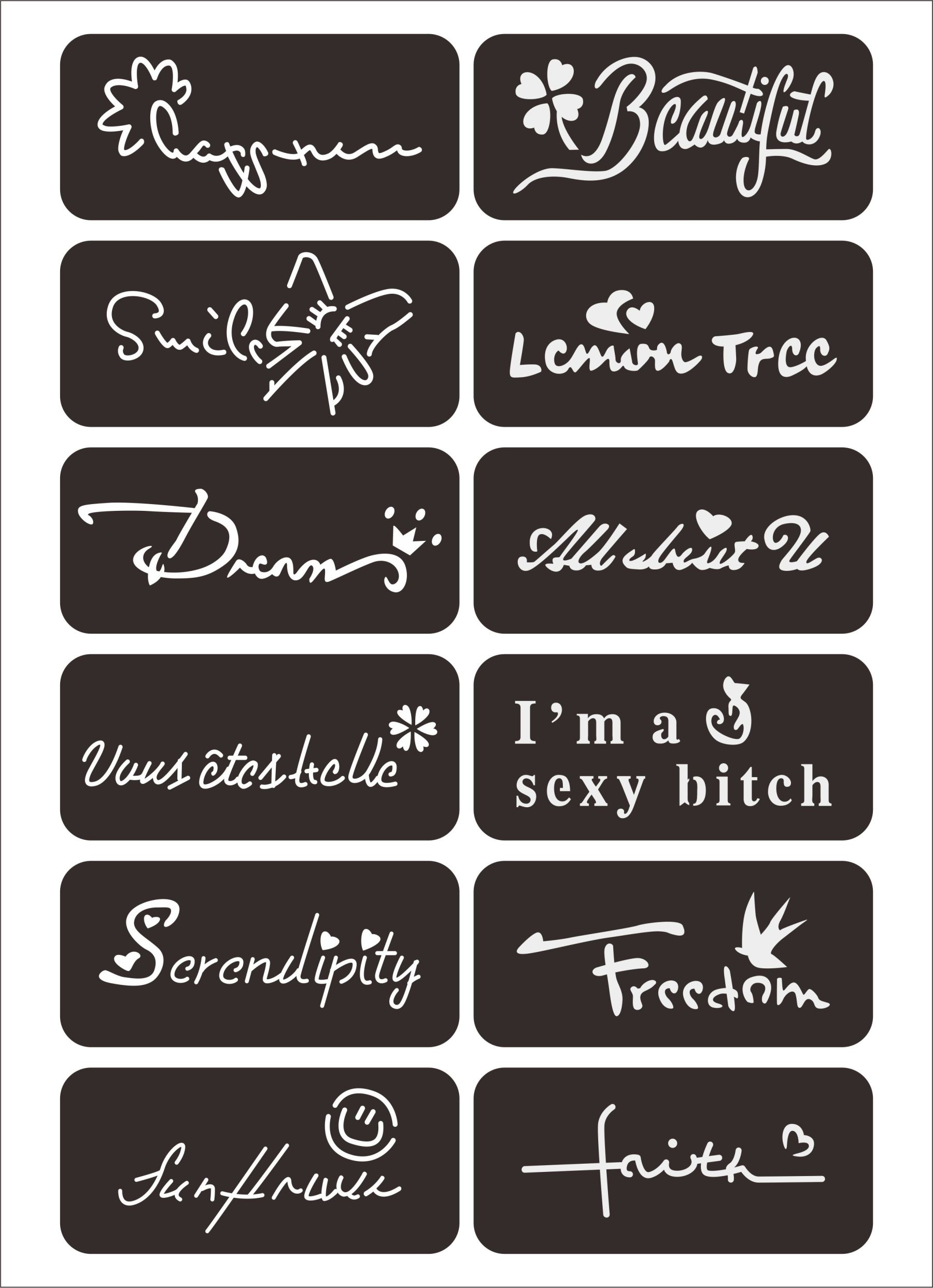 Font Type Tattoo -09