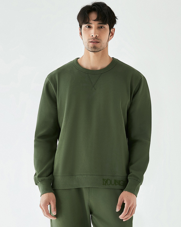 360g圆领X长袖卫衣