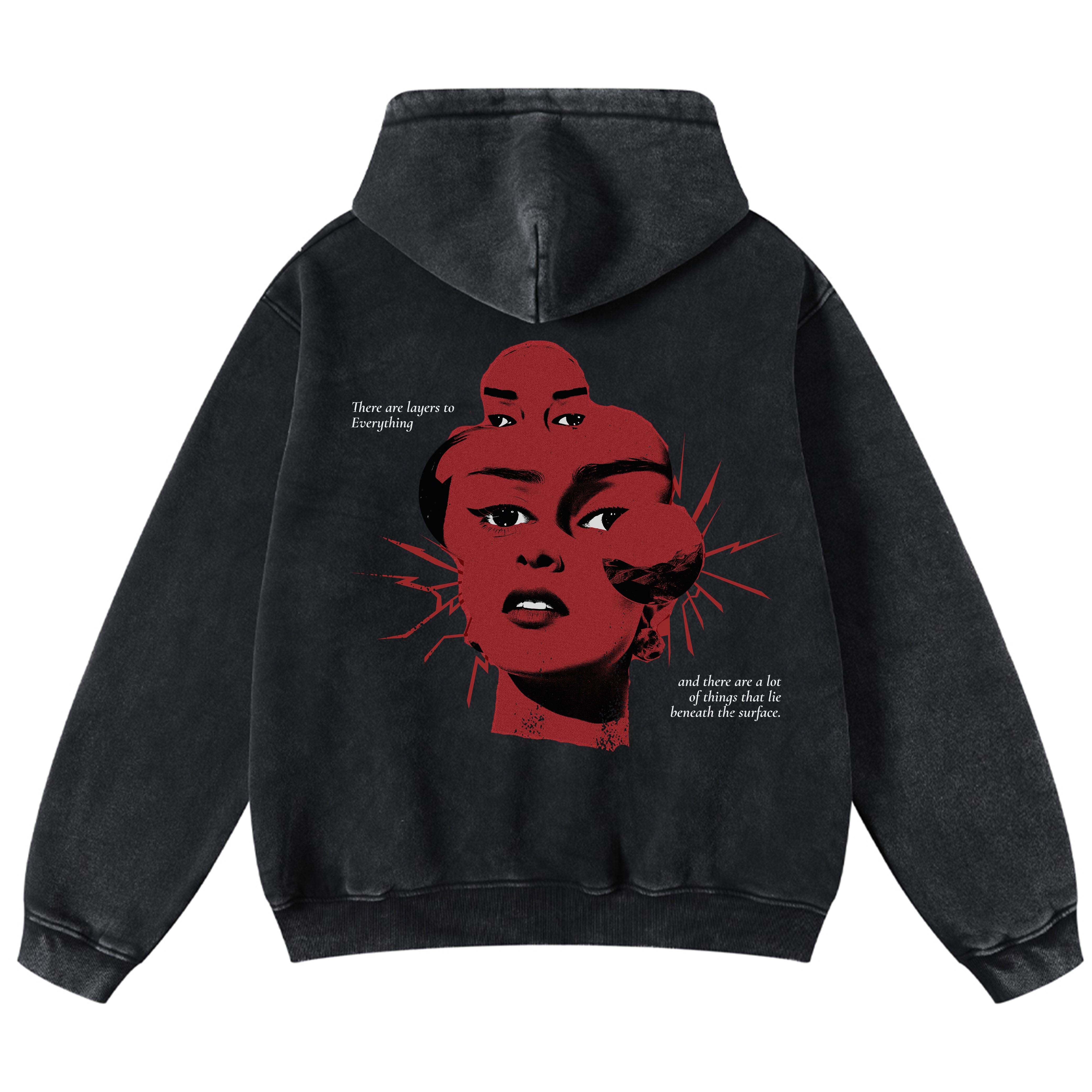 Streetwear Hoodie - Fragmented Visual