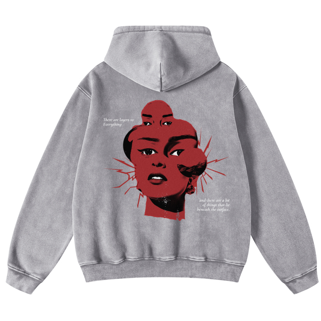 Streetwear Hoodie - Fragmented Visual