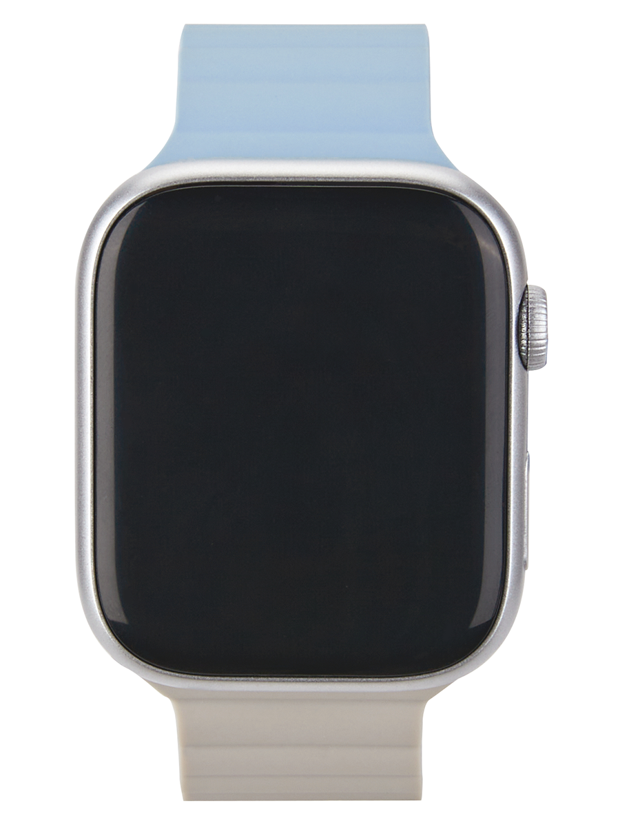 JUST ONE NAME-Apple Watch Band-Magnetic Band-LightBlue/Alabaster-Watch Strap Display