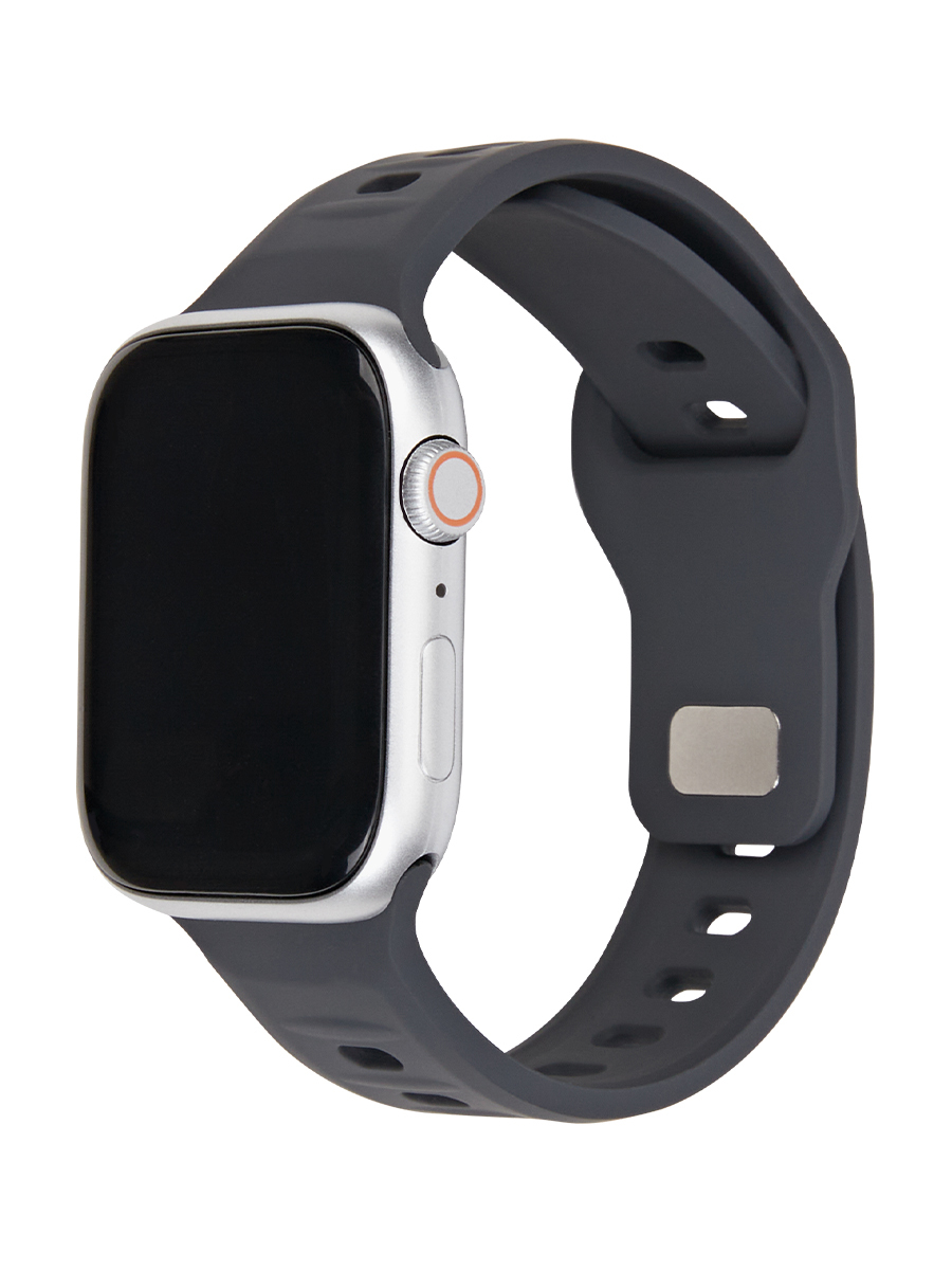 JUST ONE NAME-Apple Watch Band-Silicone Band-DimGray-Main Image