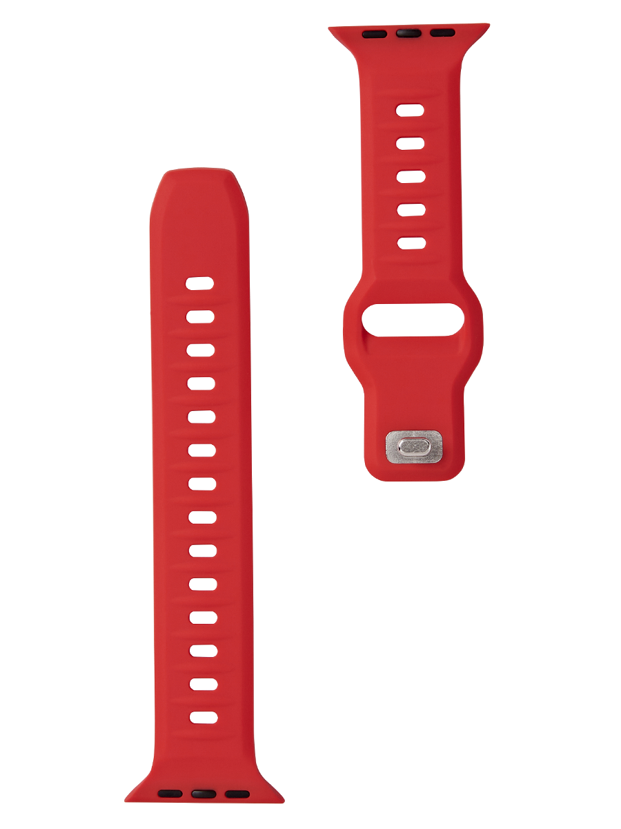 JUST ONE NAME-Apple Watch Band-Silicone Band-IndianRed-Product Front