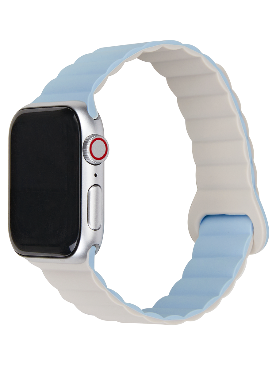 JUST ONE NAME-Apple Watch Band-Magnetic Band-LightBlue/Alabaster-Main Image