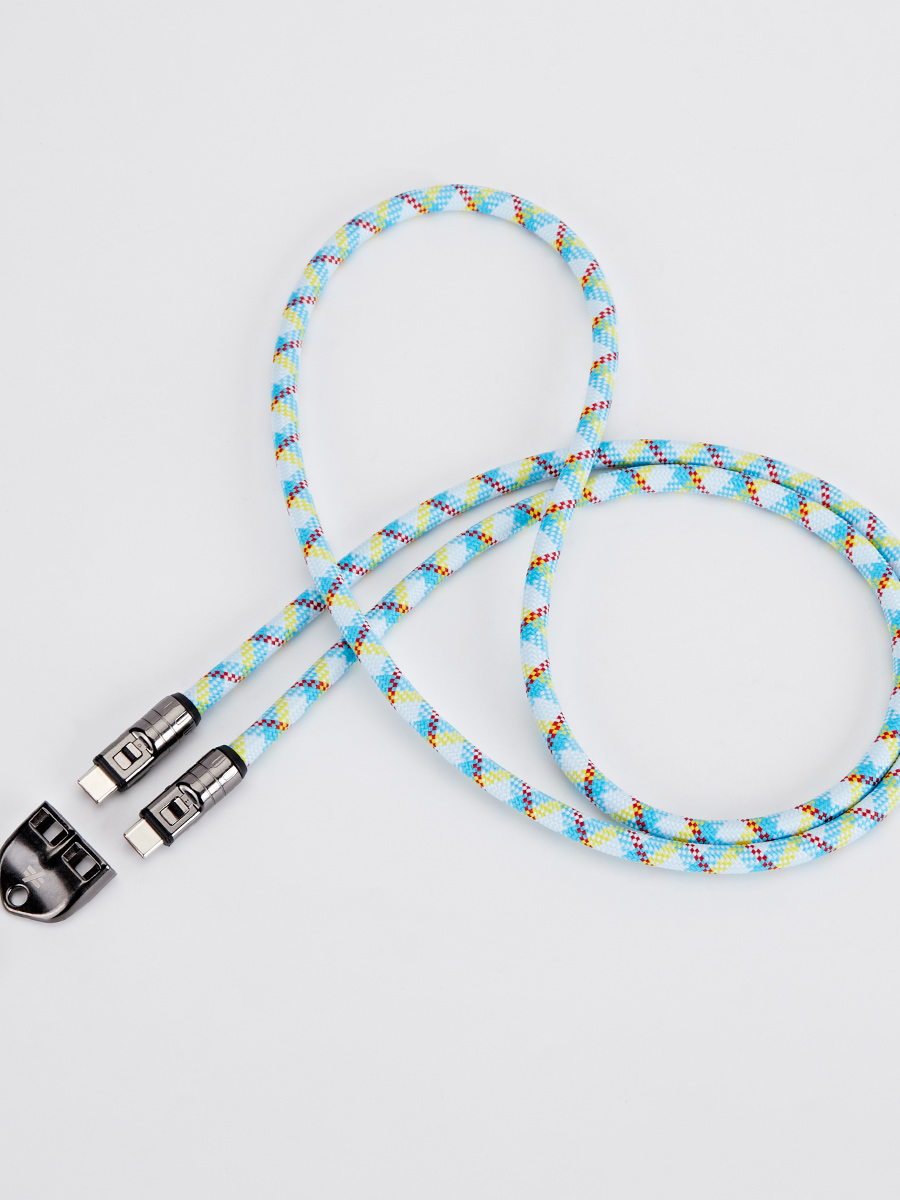 2-in-1 Data Cable Lanyard