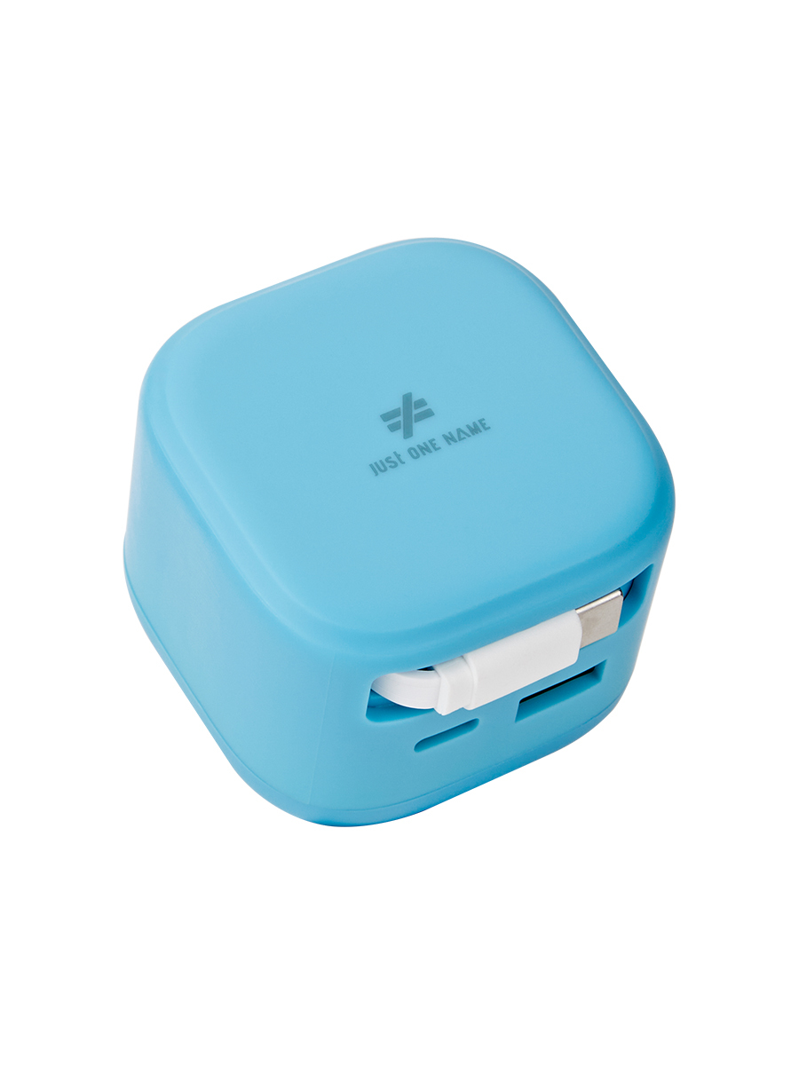 All-in-one Foldable Charger | With a Retractable Cable