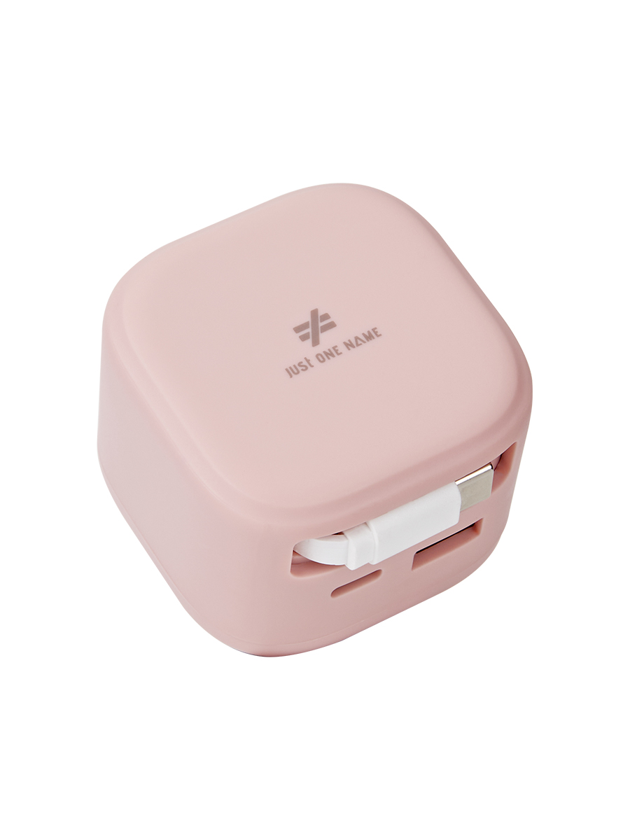 All-in-one Foldable Charger | With a Retractable Cable