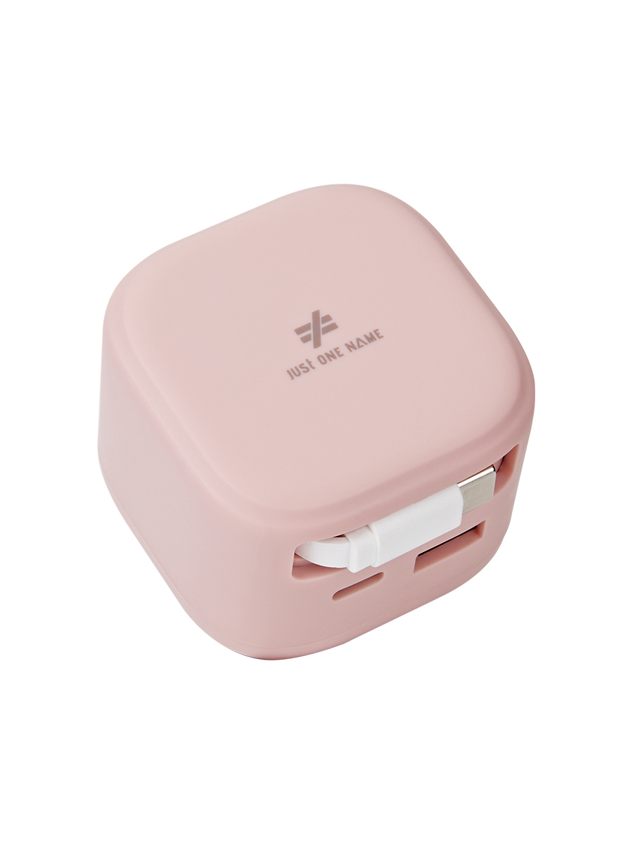 All-in-one Foldable Charger | With a Retractable Cable