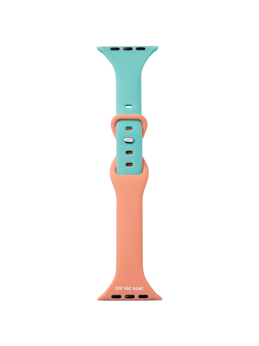 Apple Watch Band-Contrast Color Silicone Band