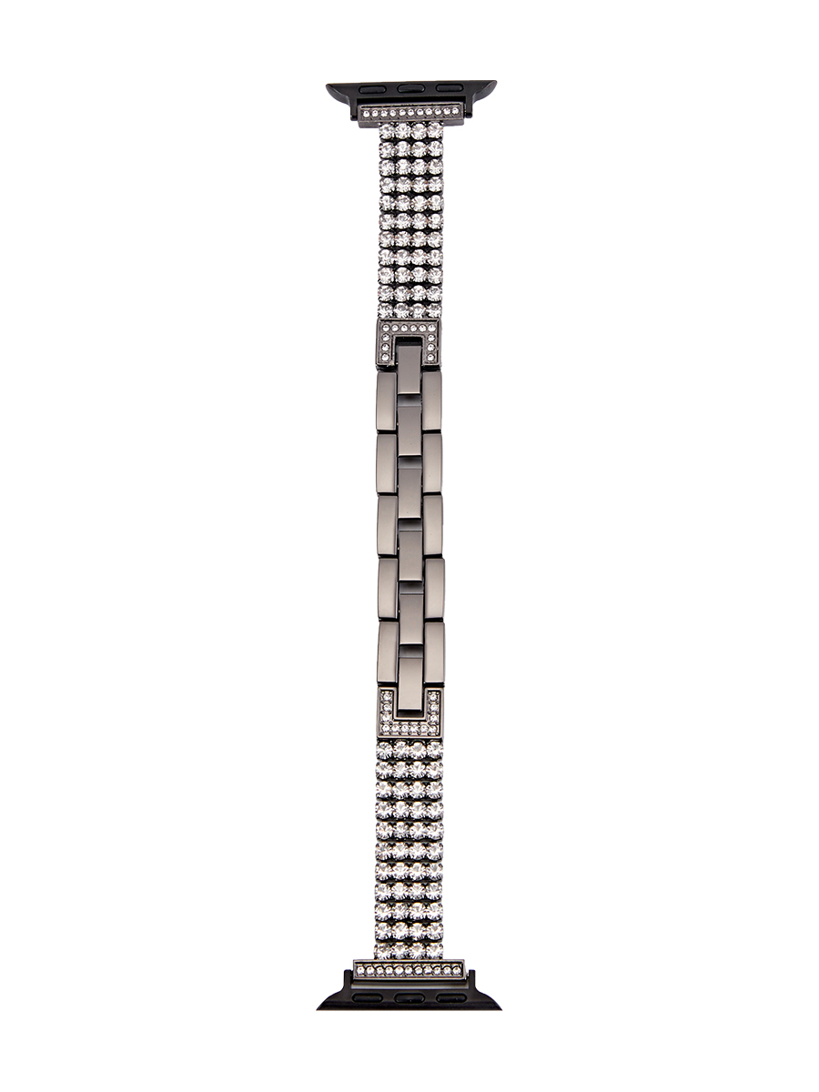 Apple Watch Band-Stainless Steel Metal Strap-Brilliance-Black