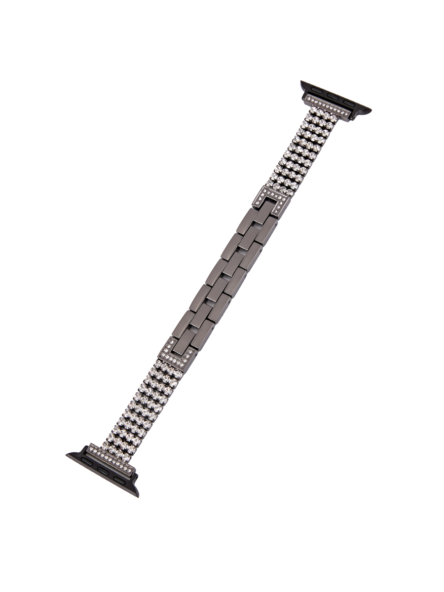 Apple Watch Band-Stainless Steel Metal Strap-Brilliance-Black