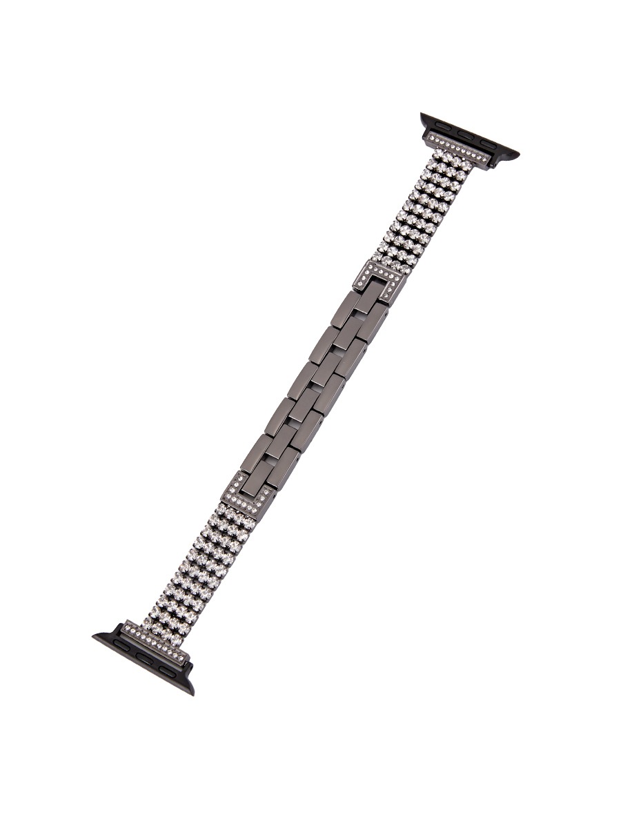 Apple Watch Band-Stainless Steel Metal Strap-Brilliance-Black