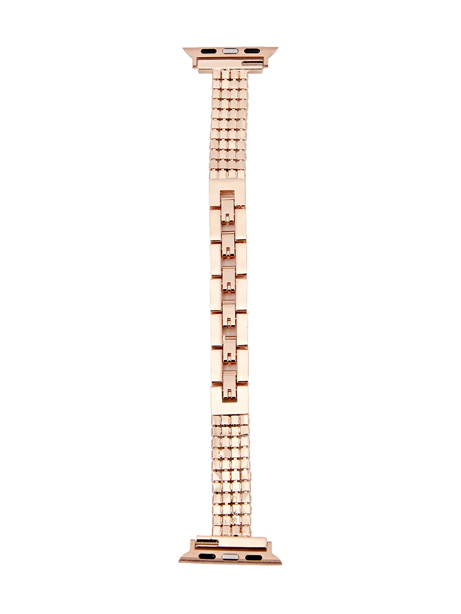 Apple Watch Band-Stainless Steel Metal Strap-Brilliance-Rose Gold