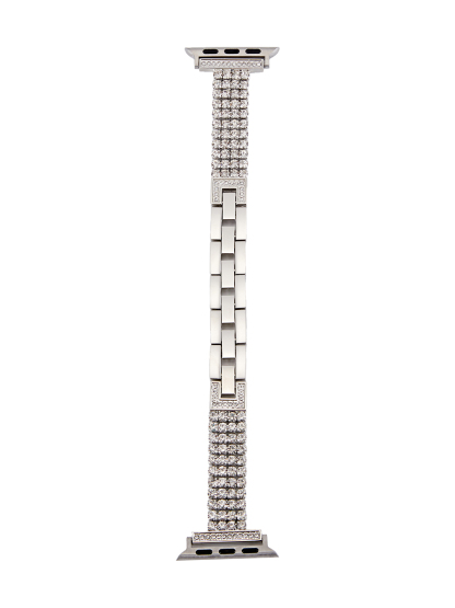 Apple Watch Band-Stainless Steel Metal Strap-Brilliance-Silver