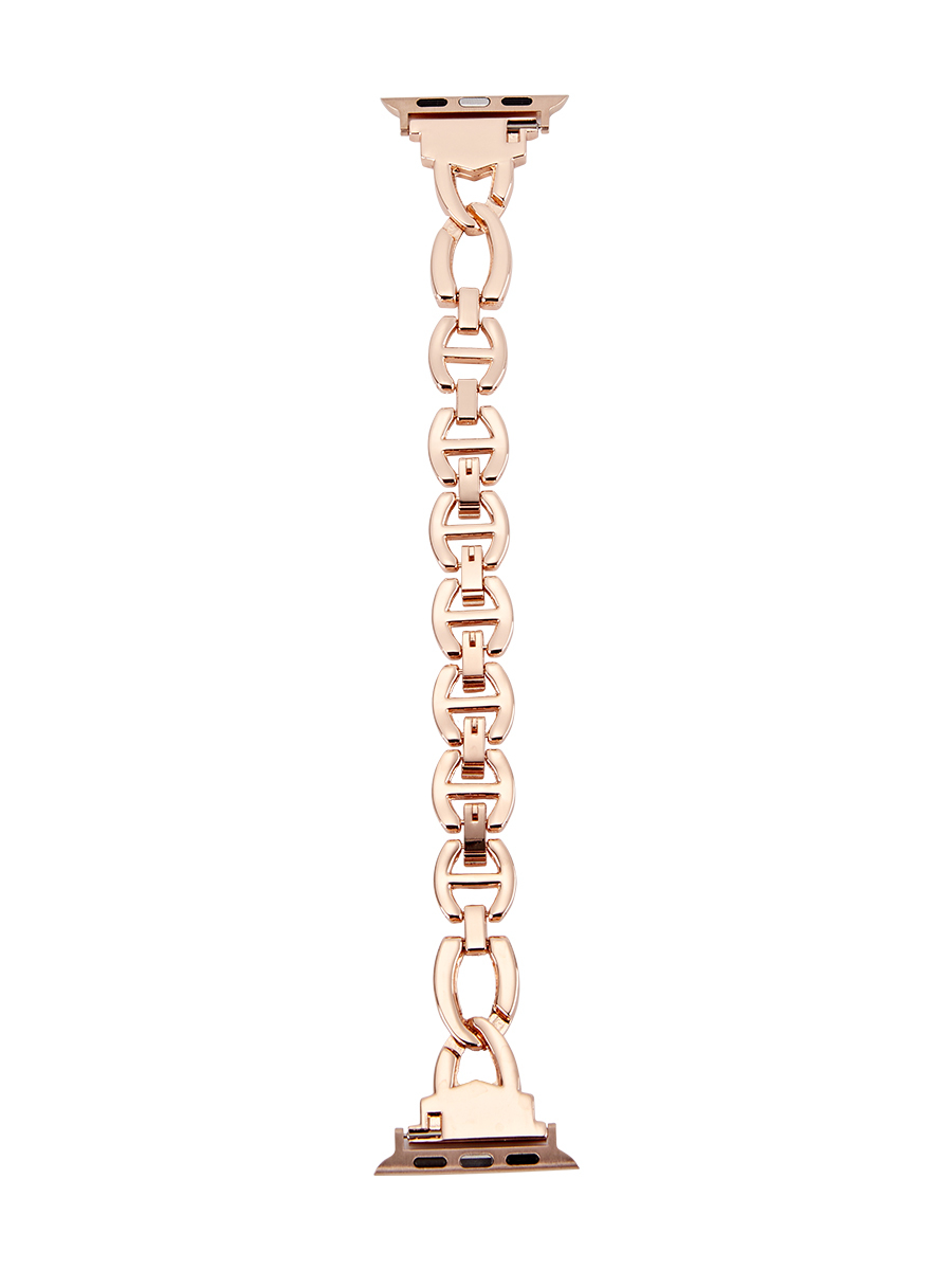 Apple Watch Band-Stainless Steel Metal Strap-Eternity-Rose Gold