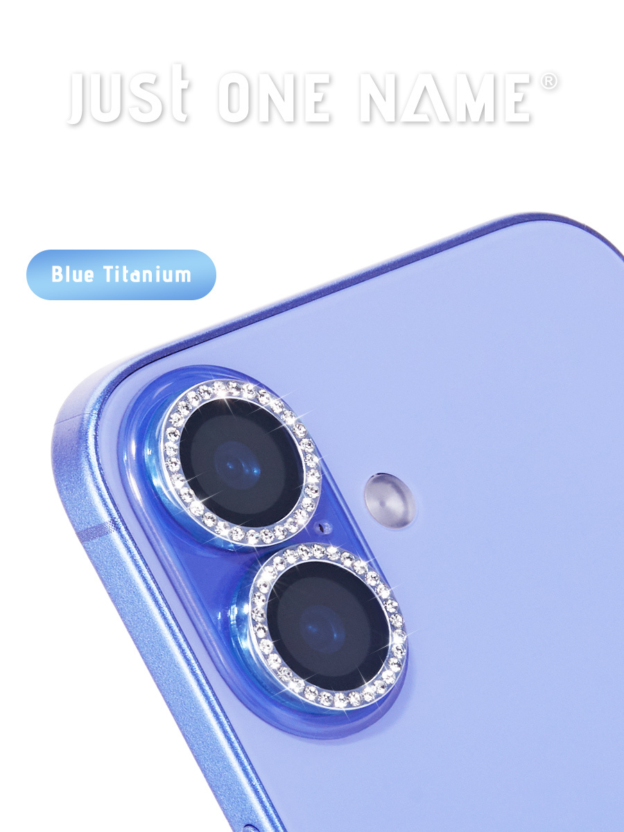 Camera Bling | Phone Lens Protection Cover | Blue Titanium