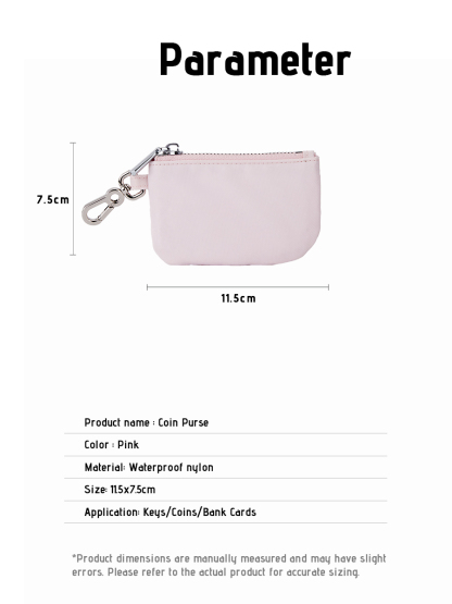 Coin Purse | Soft Pink