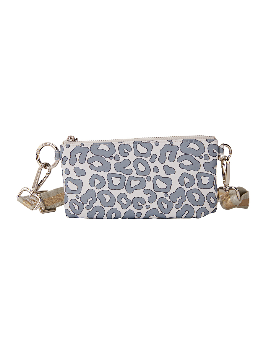 Crossbody Bag | Gray Leopard