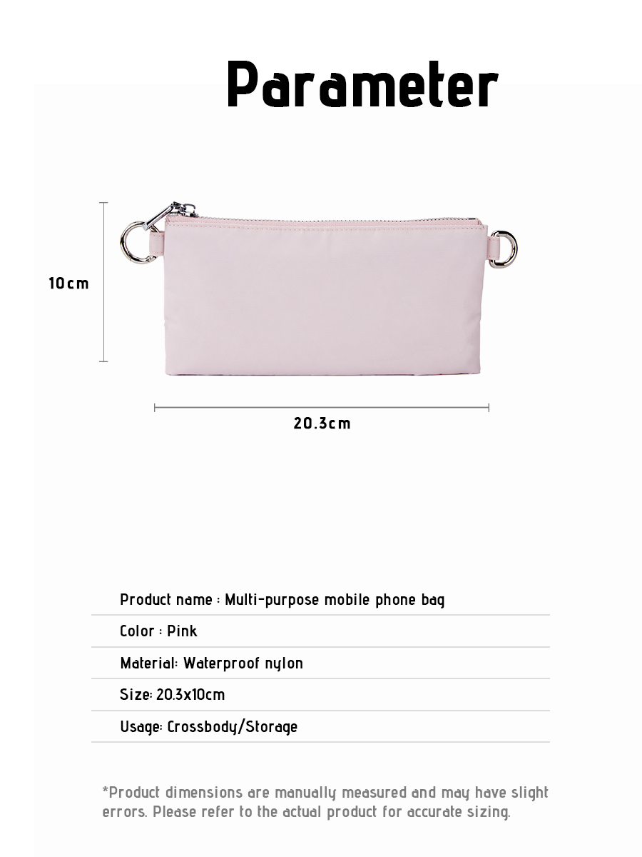 Crossbody Bag | Soft Pink