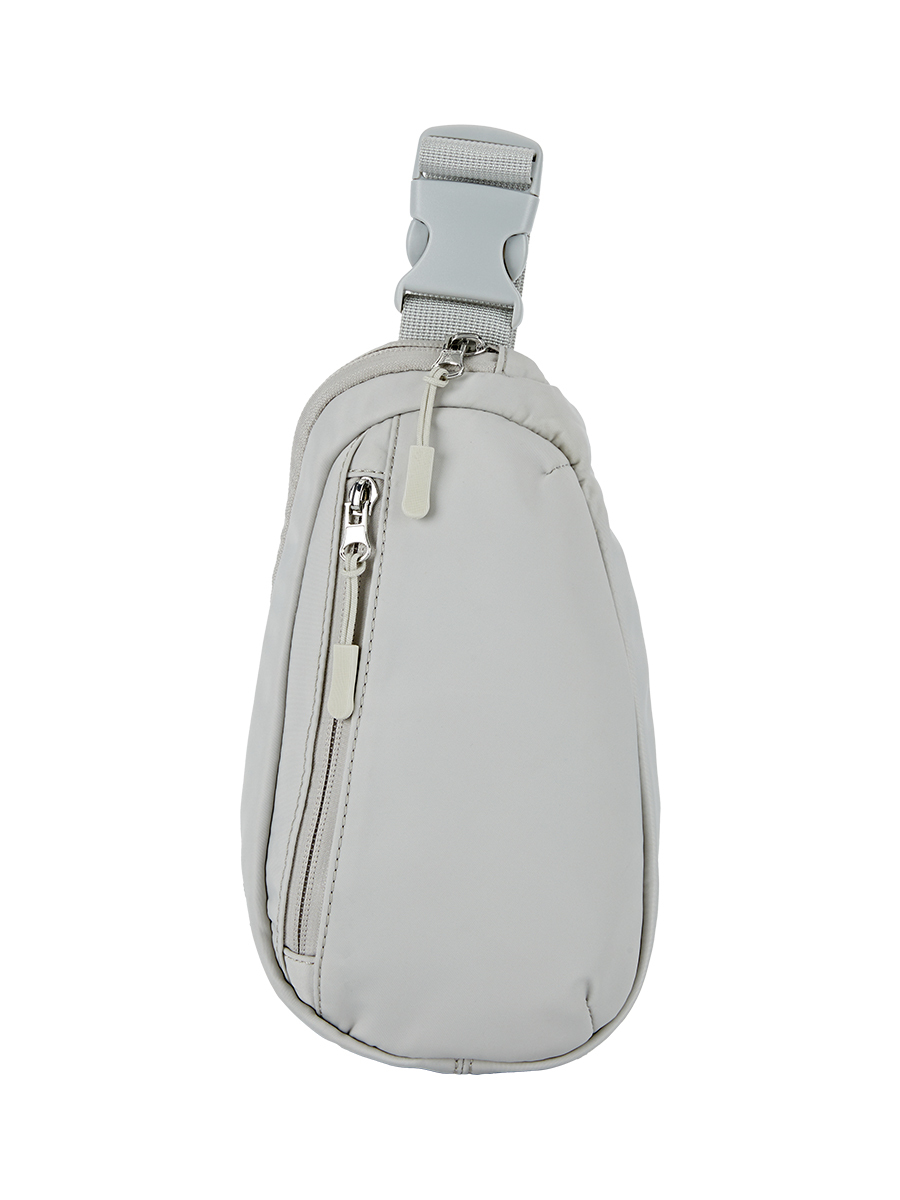 Crossbody Chest Bag | Minimalist Gray