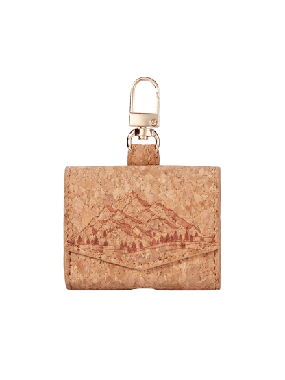 EcoCork AirPods Case-Mountain