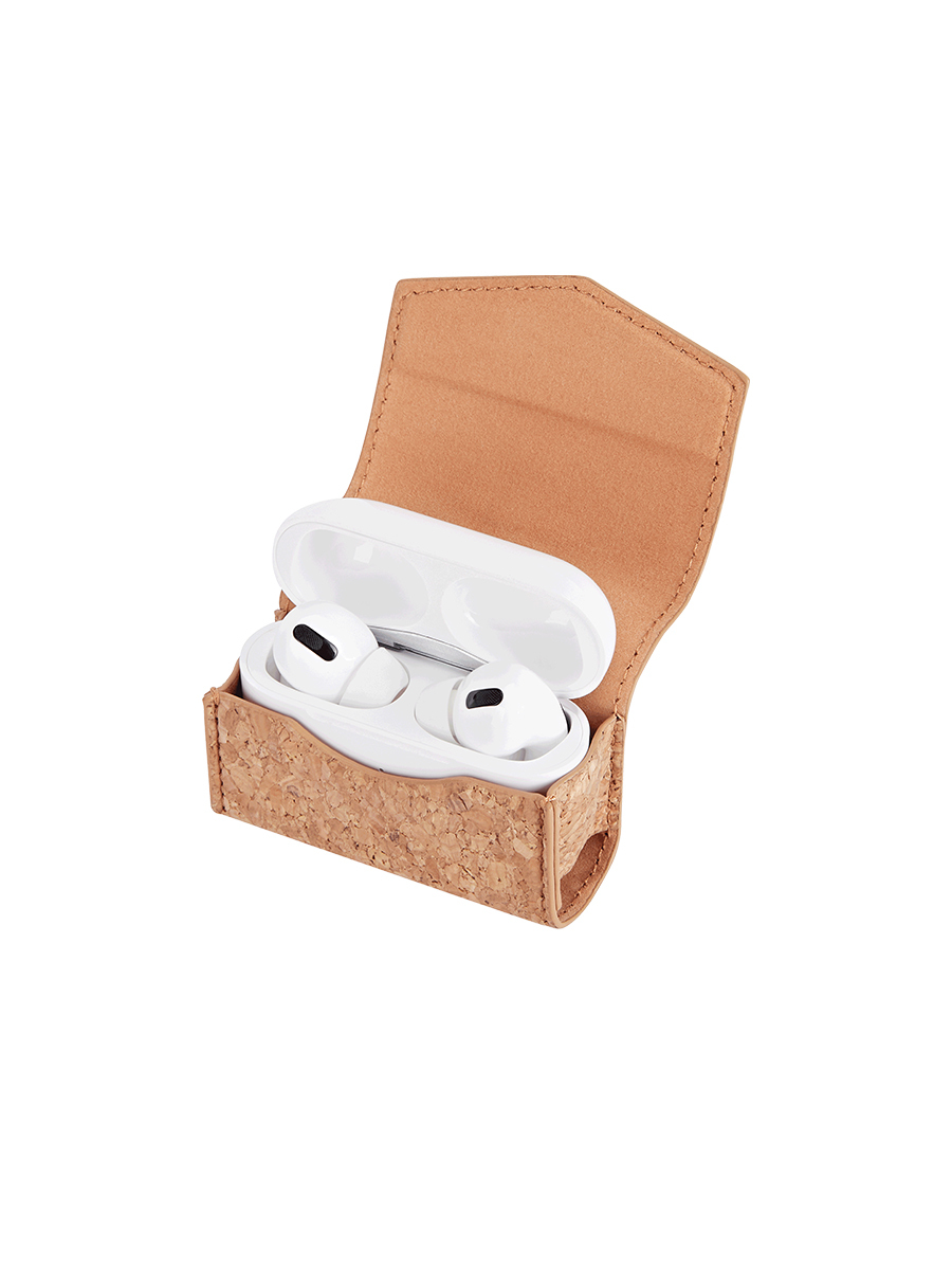 EcoCork AirPods Case-Mountain